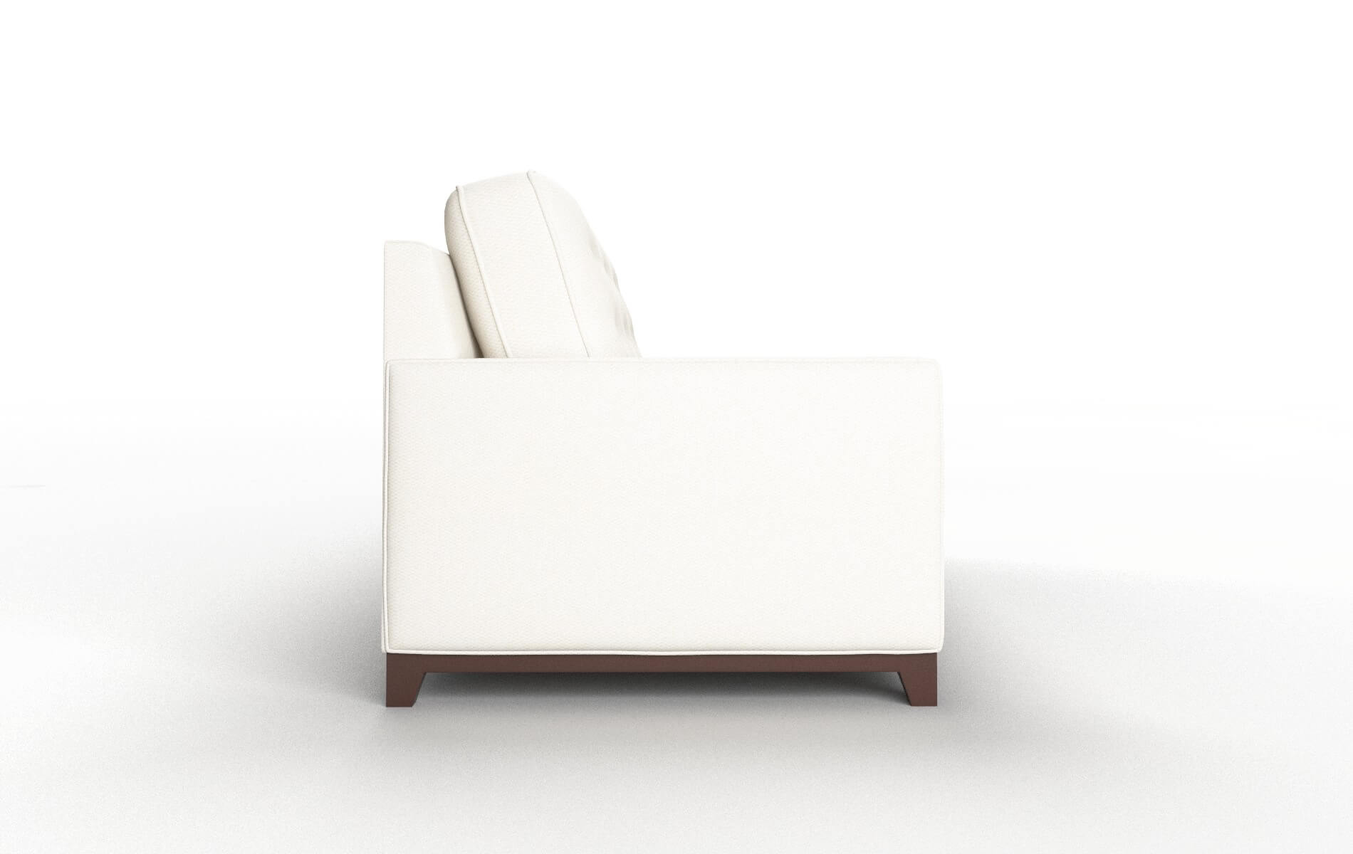 Alexandria Bungalow Ivory Sofa espresso legs 3