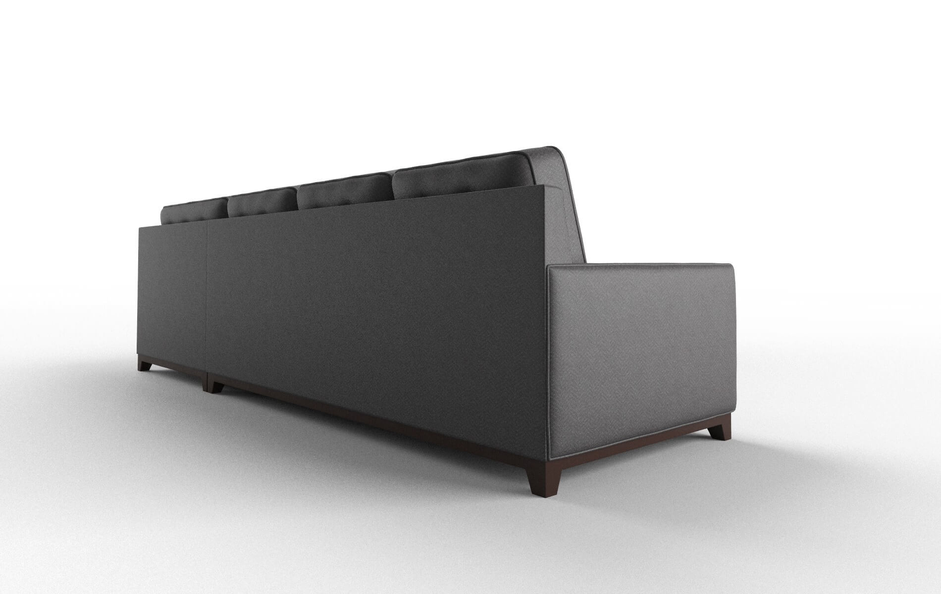 Alexandria Catalina Charcoal Panel espresso legs 5