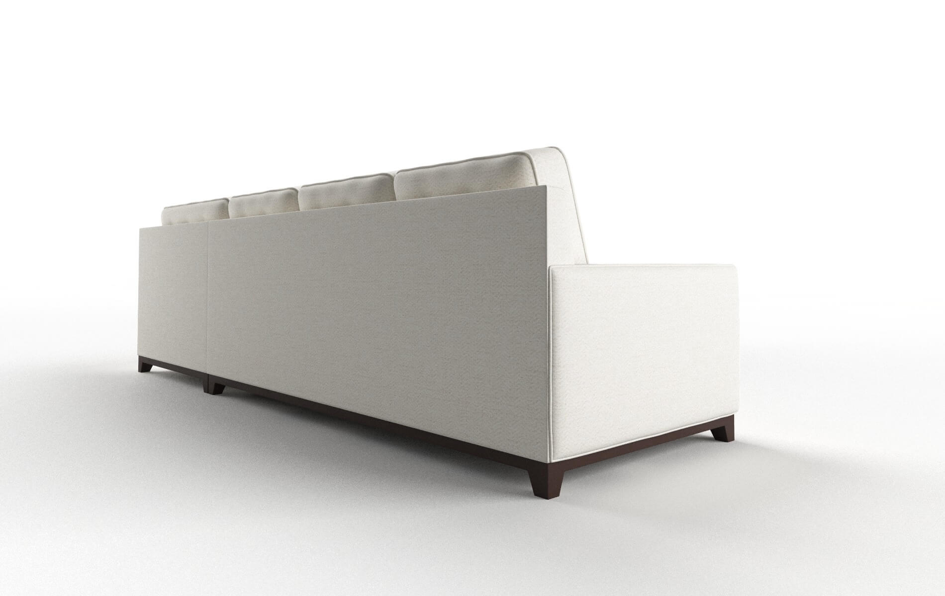 Alexandria Catalina Ivory Panel espresso legs 5