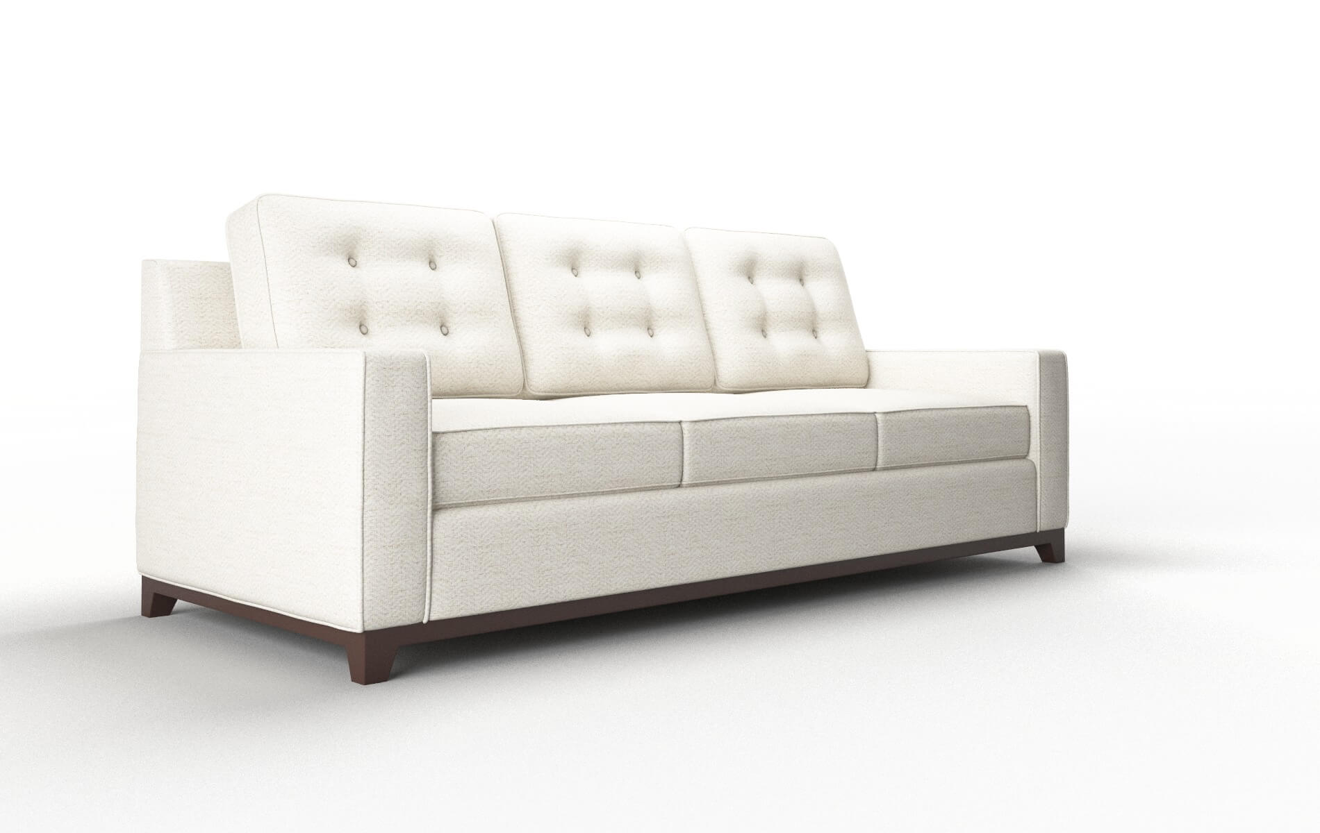 Alexandria Catalina Linen Sofa espresso legs 2