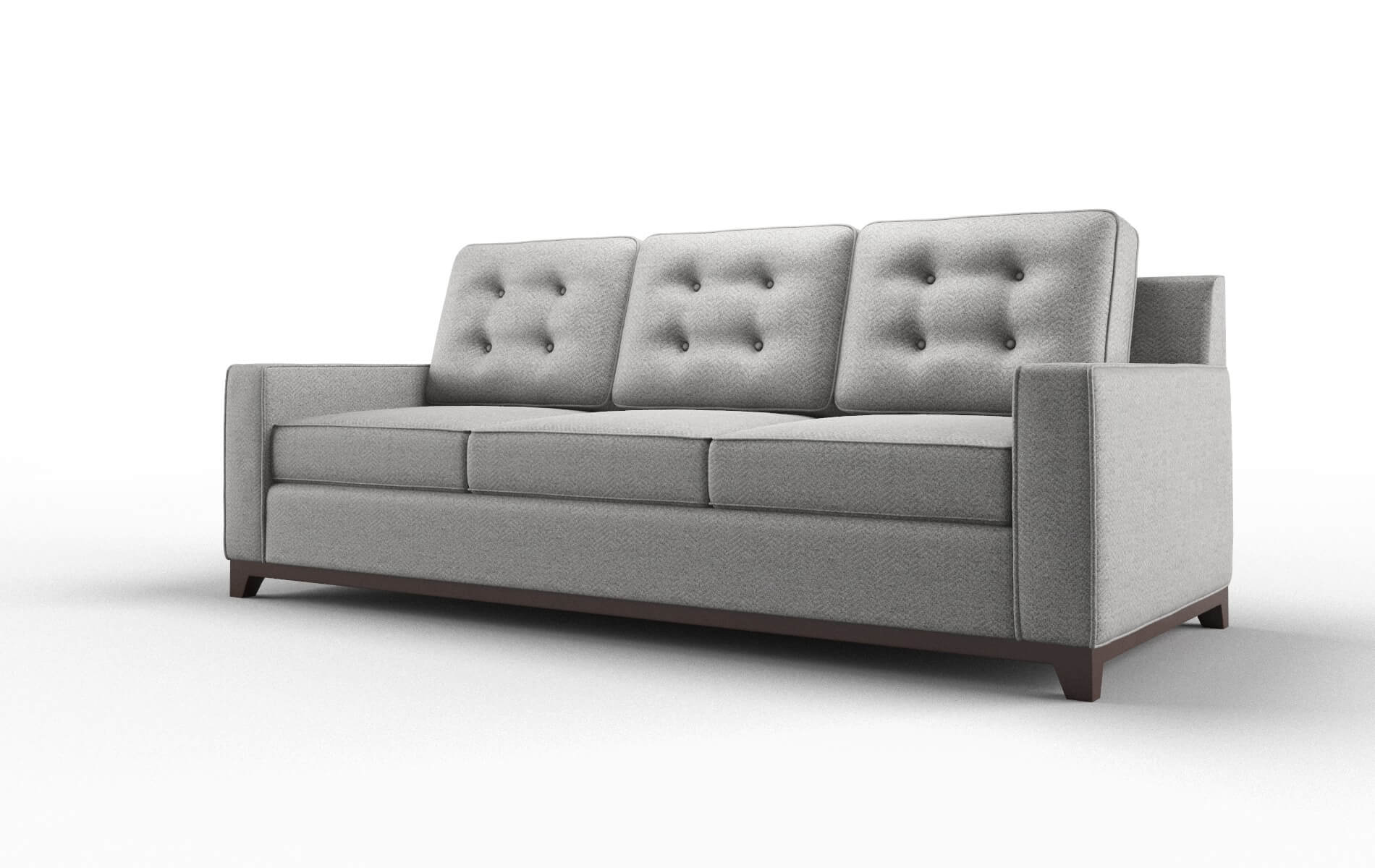 Alexandria Catalina Steel Sofa espresso legs 4
