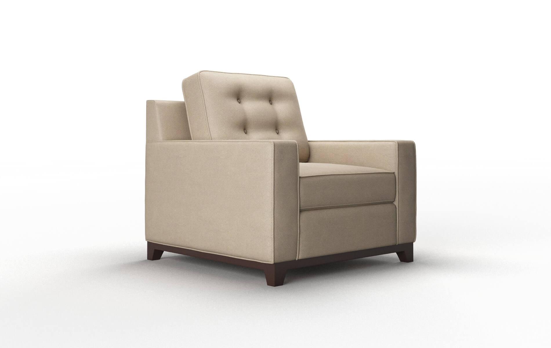 Alexandria Chance Platinum Chair espresso legs 2