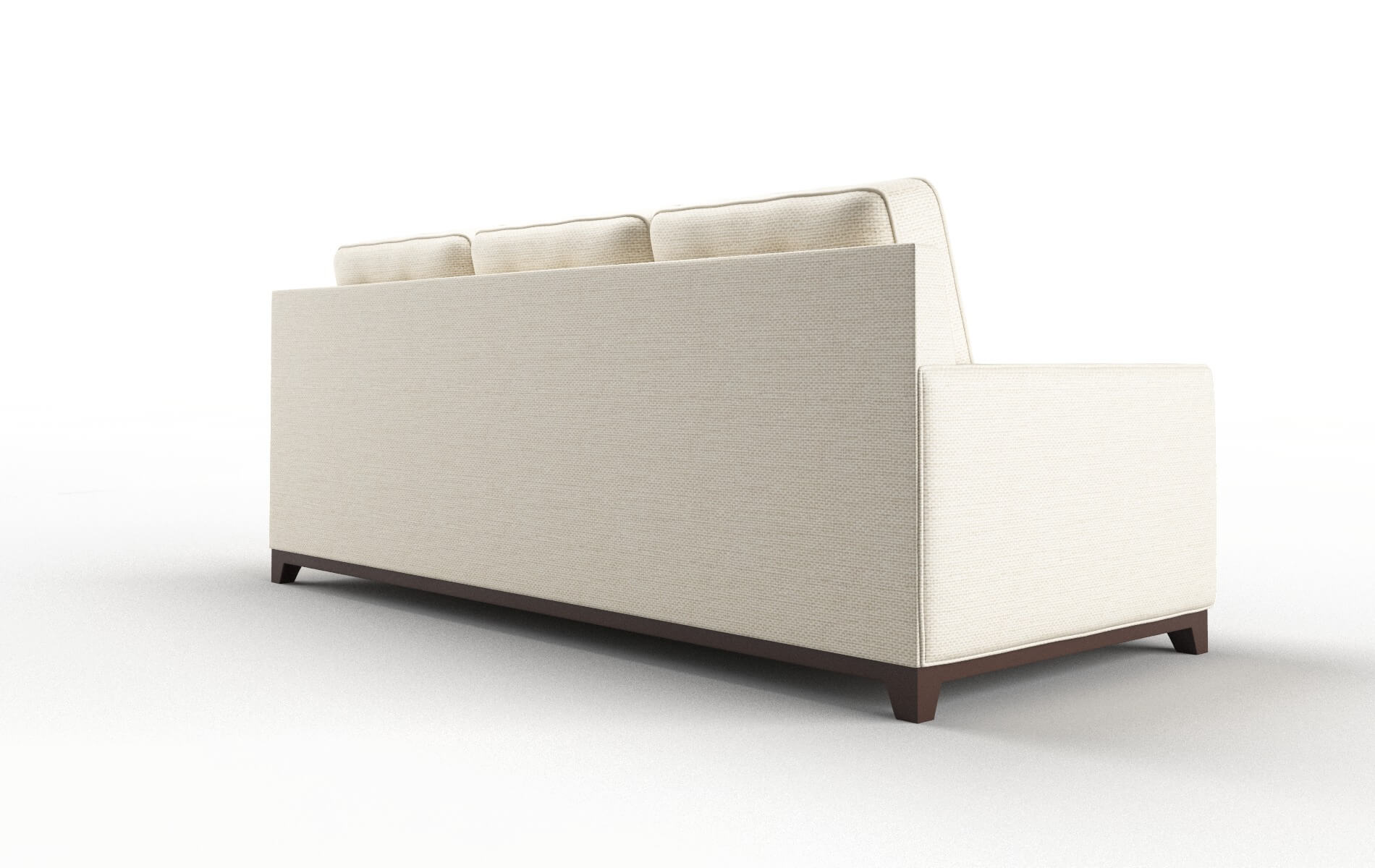 Alexandria Chance Sand Sofa espresso legs 5