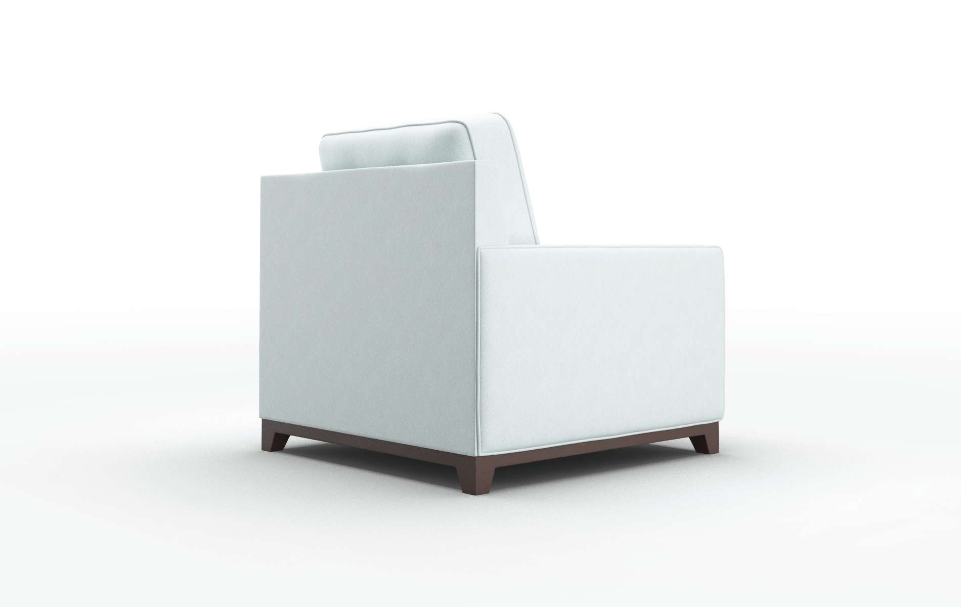 Alexandria Clyde Cornflower Chair espresso legs 5