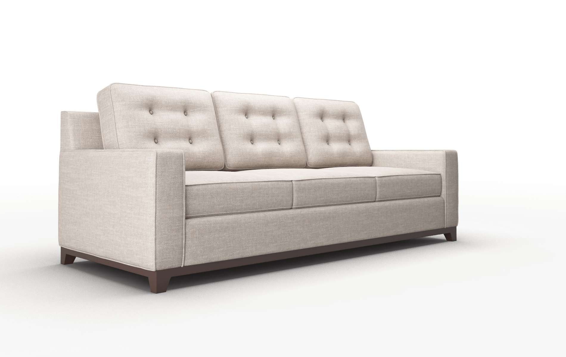 Alexandria Clyde Dolphin Sofa espresso legs 2