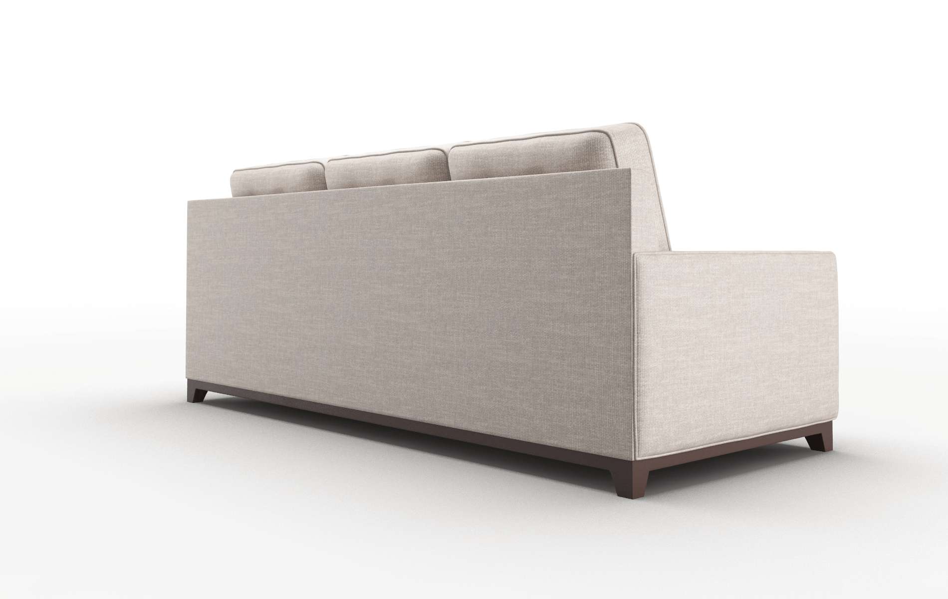 Alexandria Clyde Dolphin Sofa espresso legs 5
