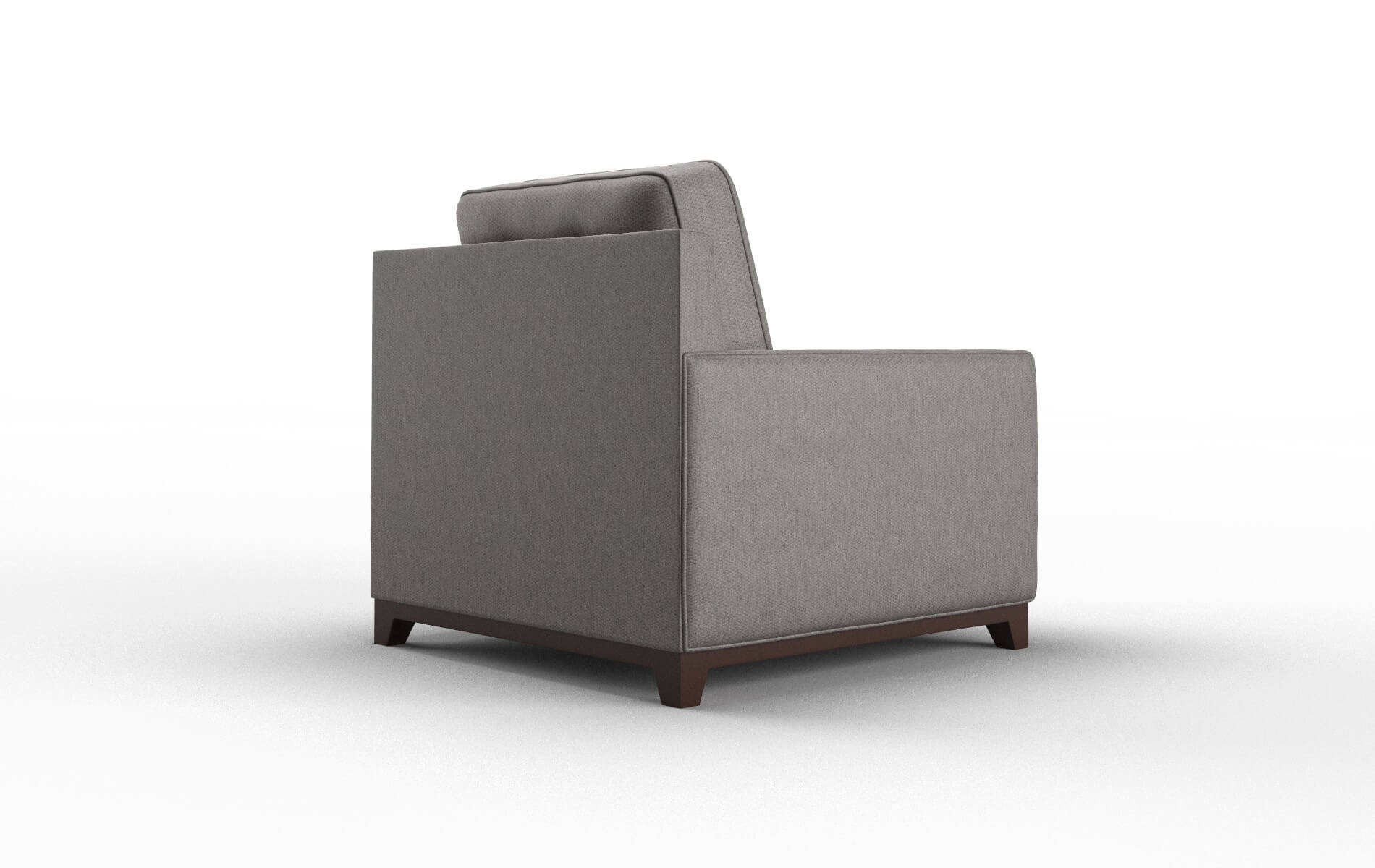 Alexandria Cosmo Charcoal Chair espresso legs 5