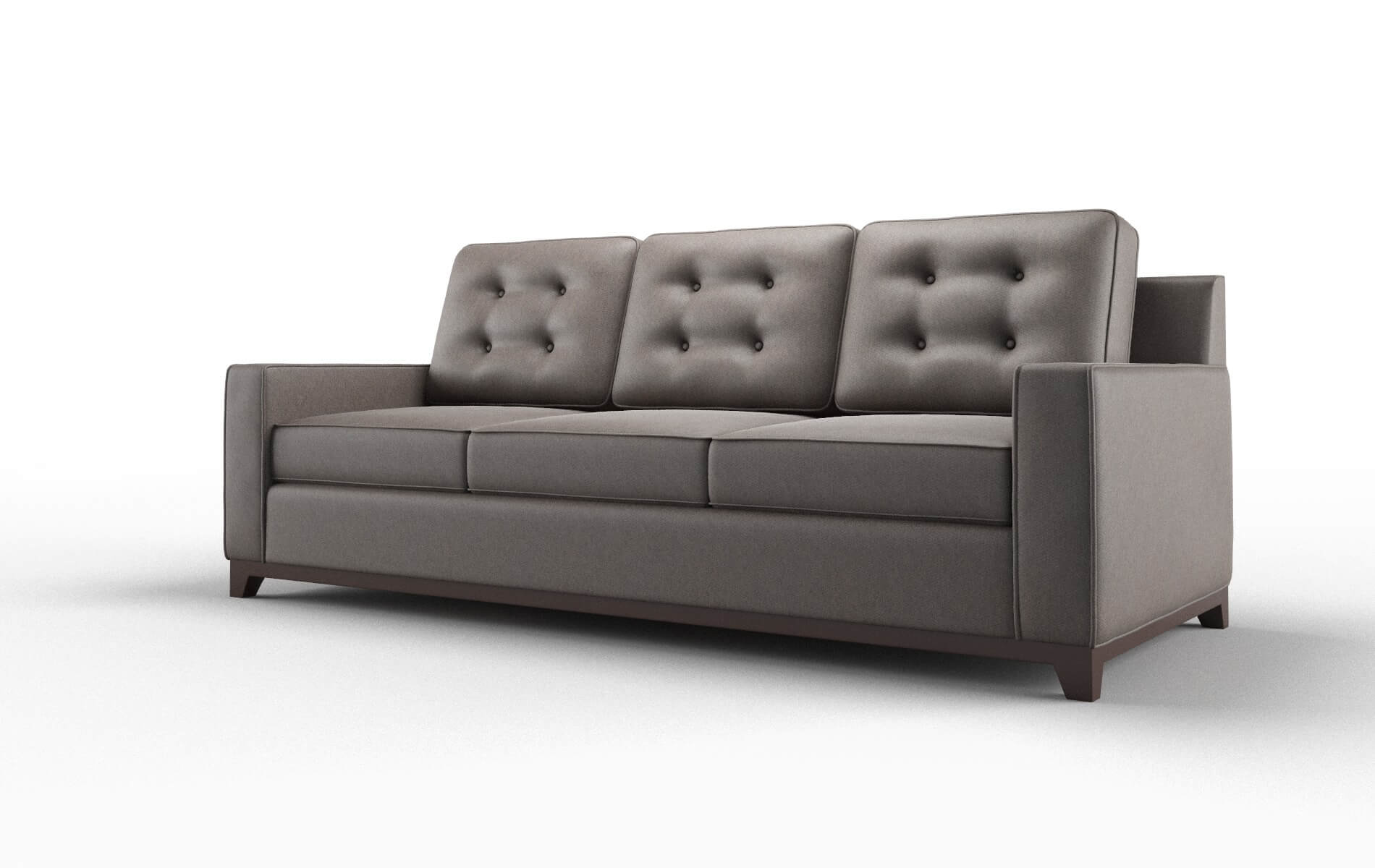 Alexandria Cosmo Chocolate Sofa espresso legs 4