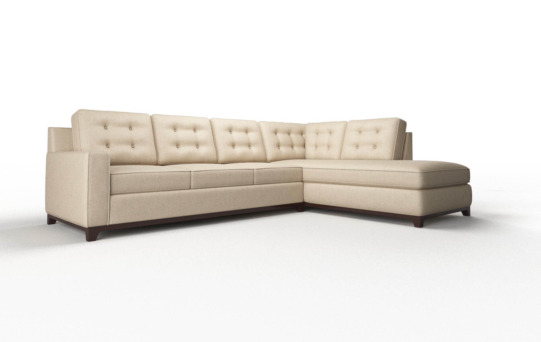 Alexandria Cosmo Fawn Panel espresso legs 2
