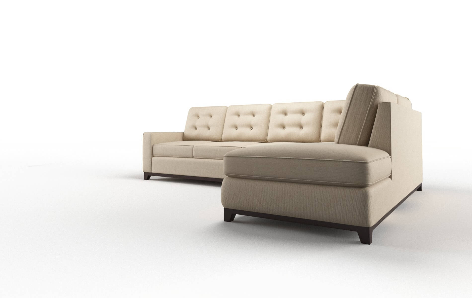 Alexandria Cosmo Fawn Panel espresso legs 4