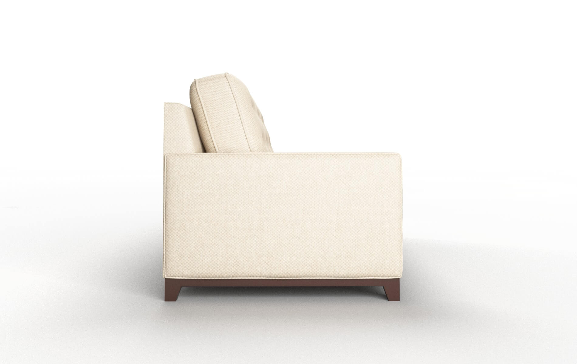 Alexandria Cosmo Fawn Sofa espresso legs 3