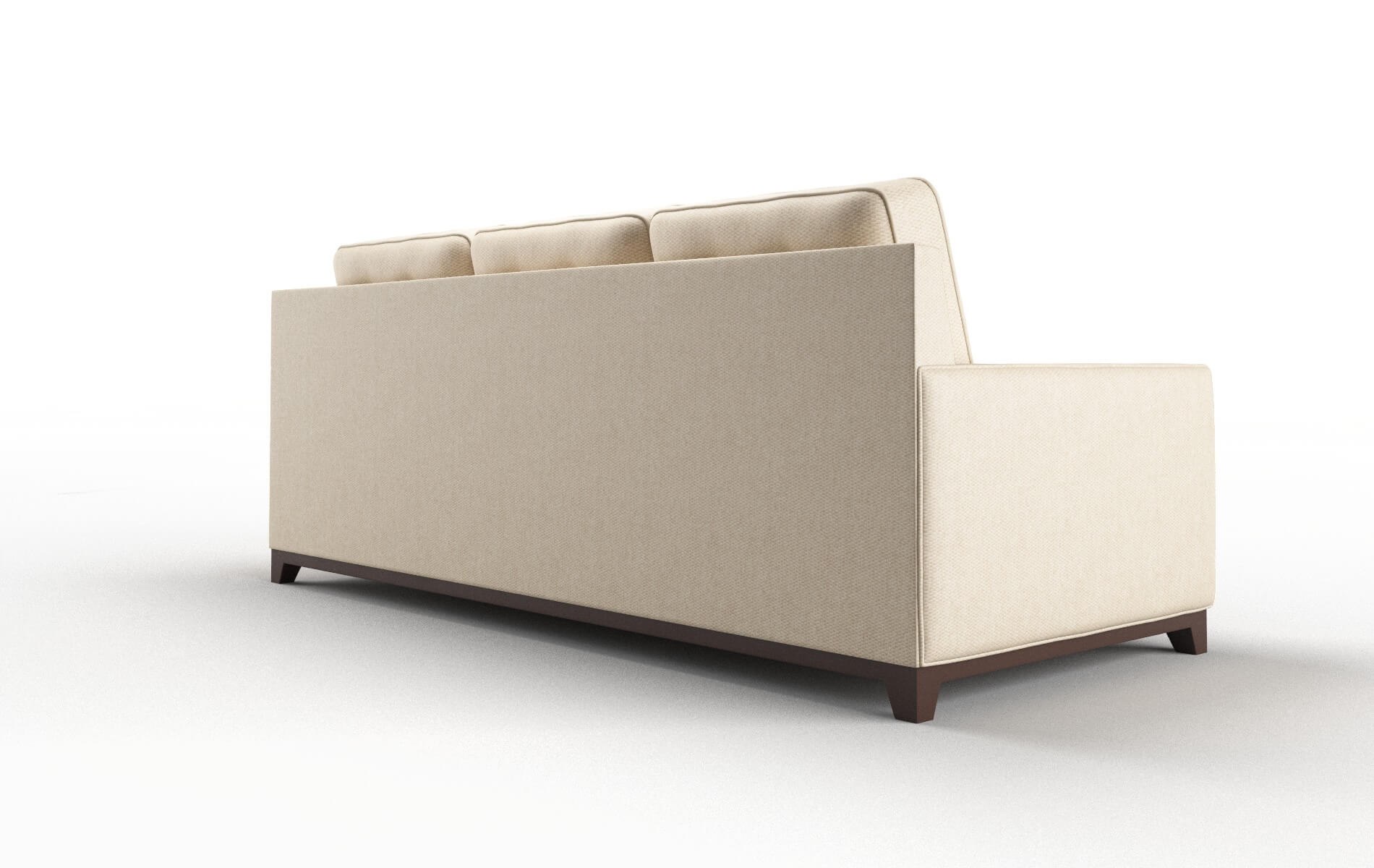 Alexandria Cosmo Fawn Sofa espresso legs 5