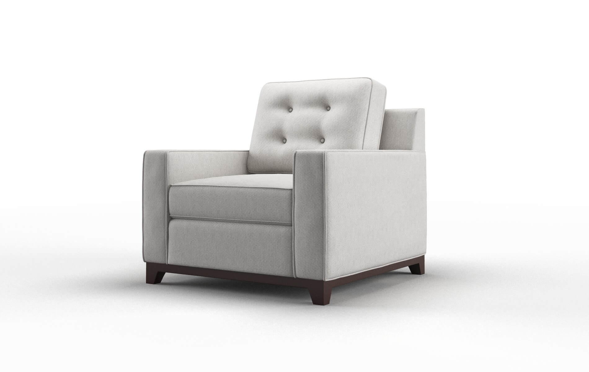 Alexandria Cosmo Silver Chair espresso legs 4