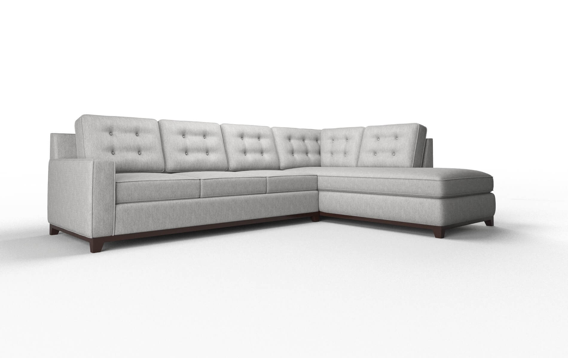 Alexandria Cosmo Steel Panel espresso legs 2