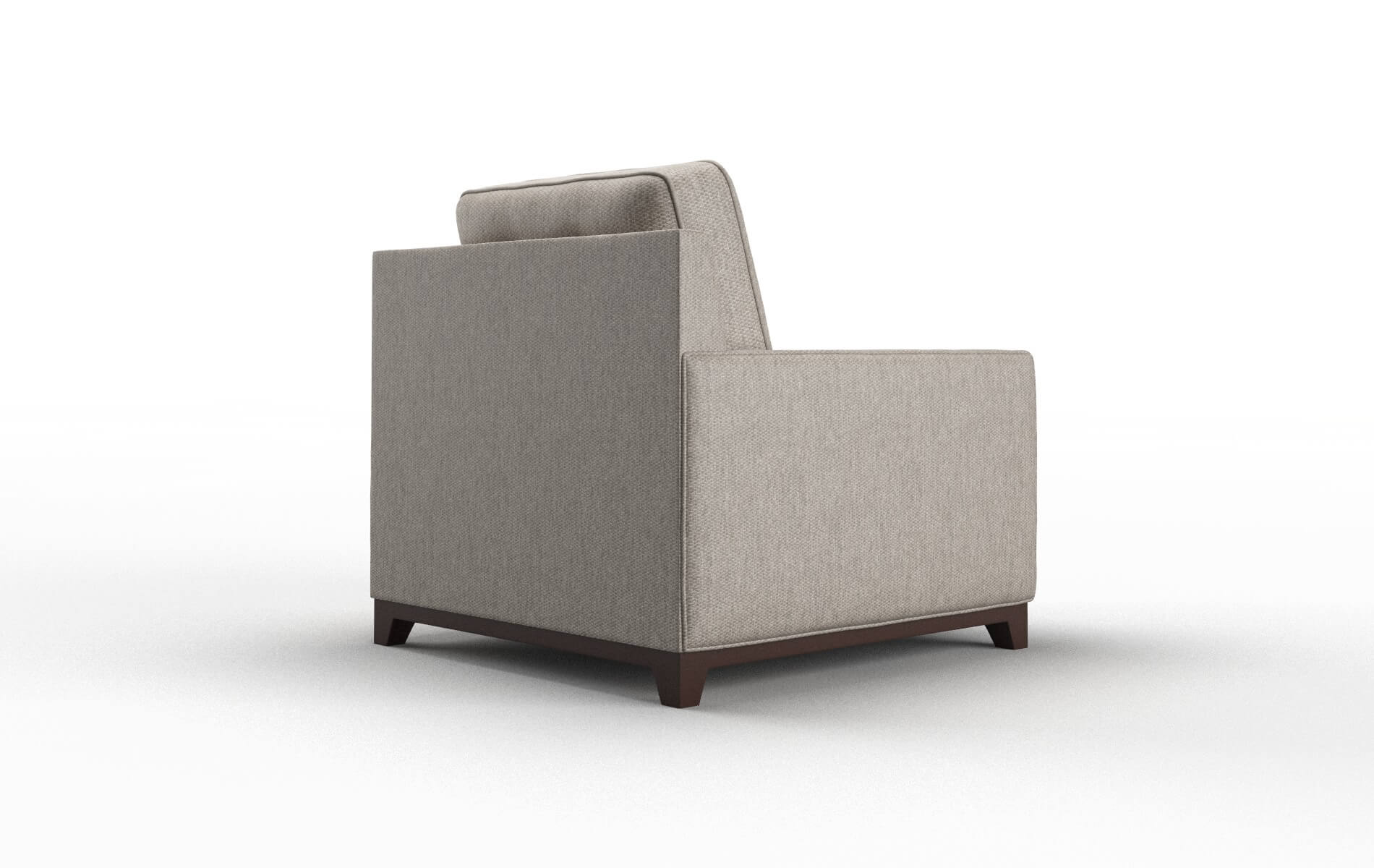 Alexandria Cosmo Taupe Chair espresso legs 5