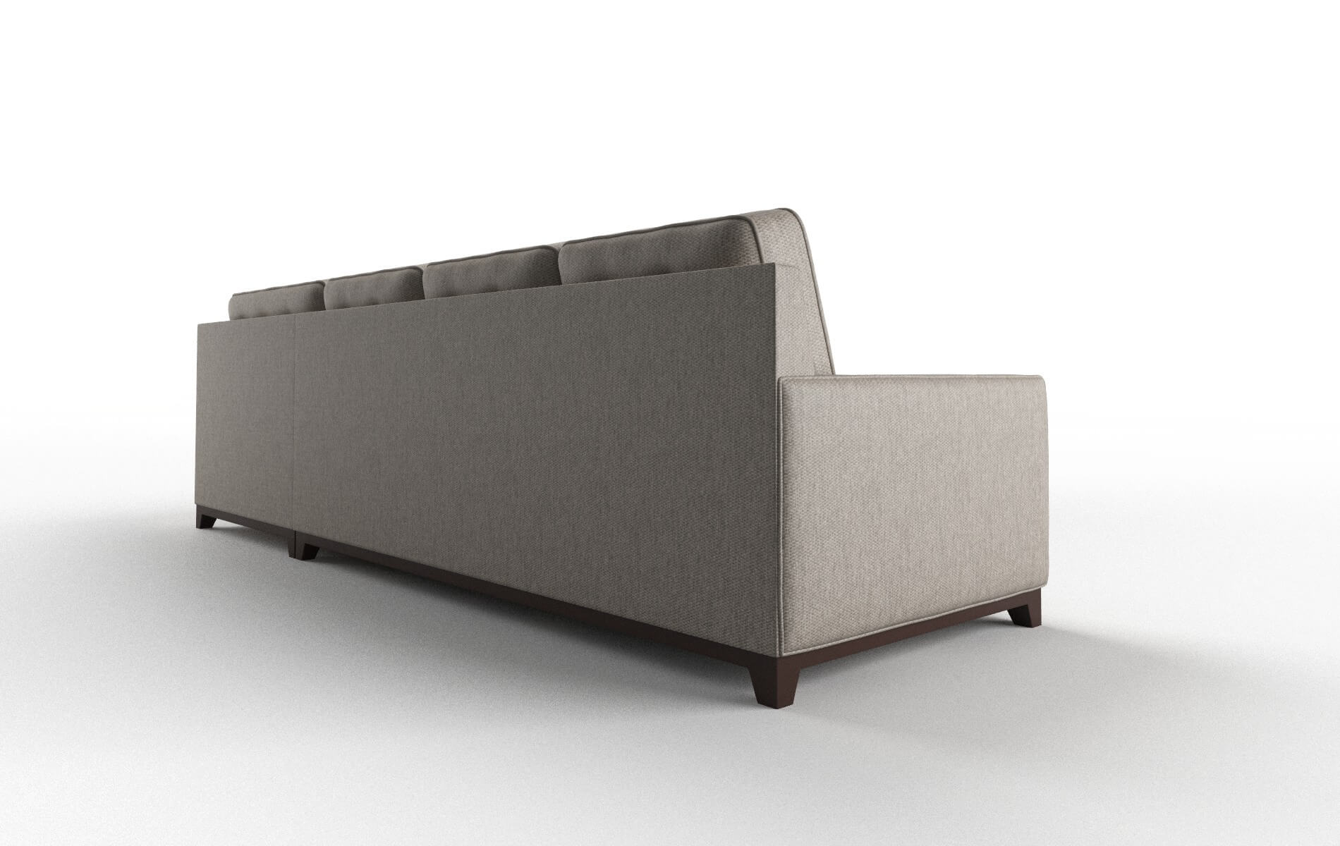 Alexandria Cosmo Taupe Panel espresso legs 5