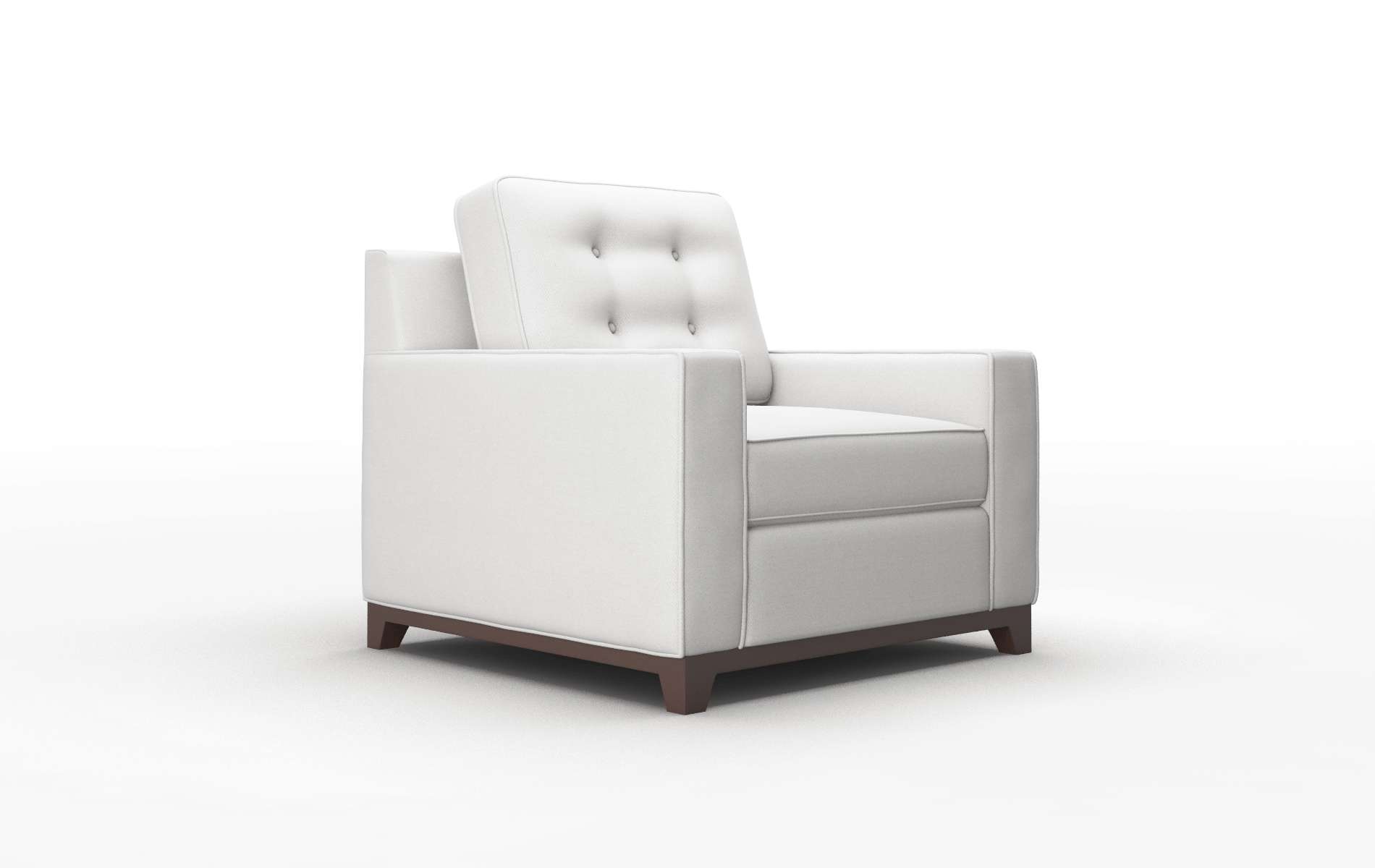 Alexandria Dawson Platinum Chair espresso legs 2