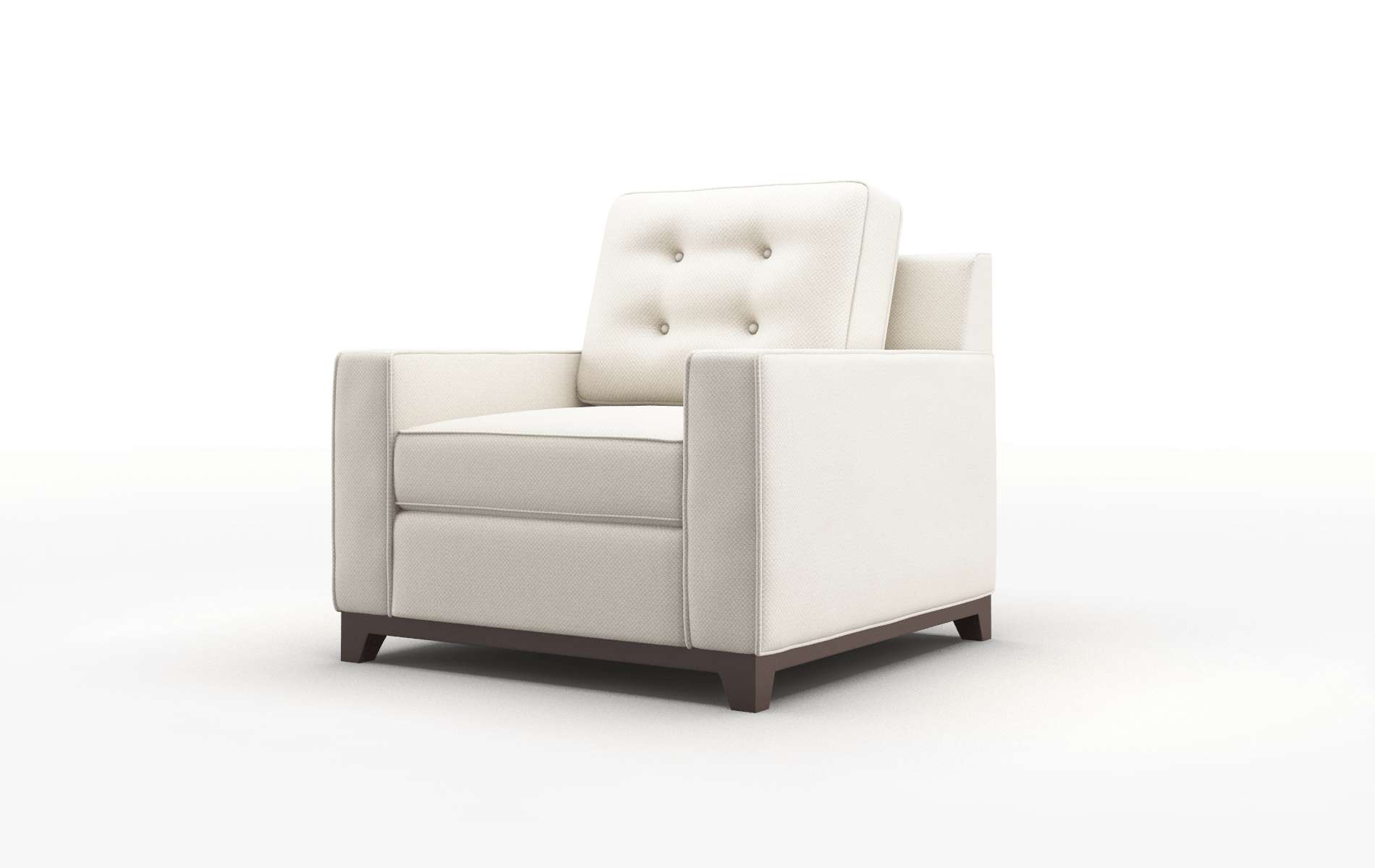 Alexandria Dawson Sand Chair espresso legs 4