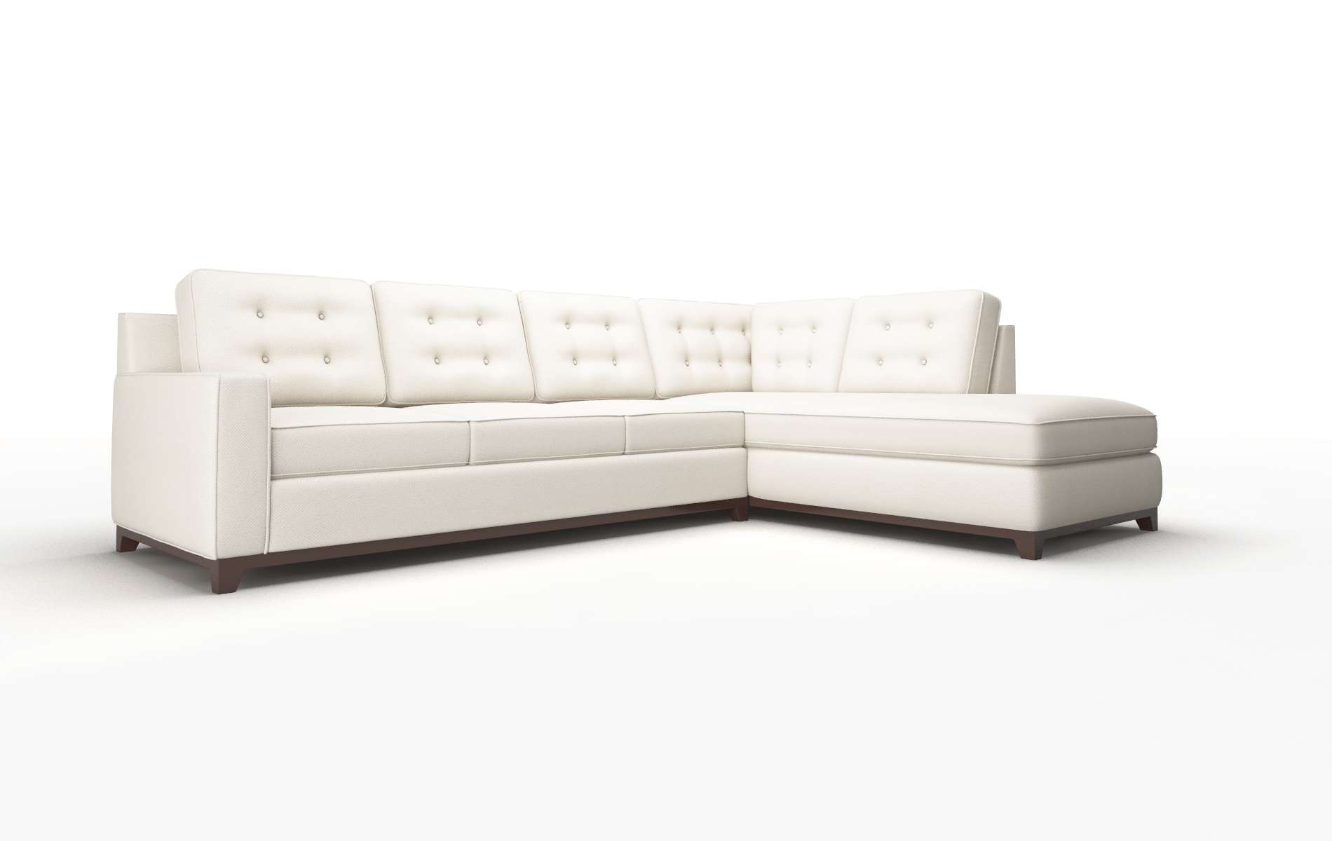 Alexandria Dawson Sand Panel espresso legs 2