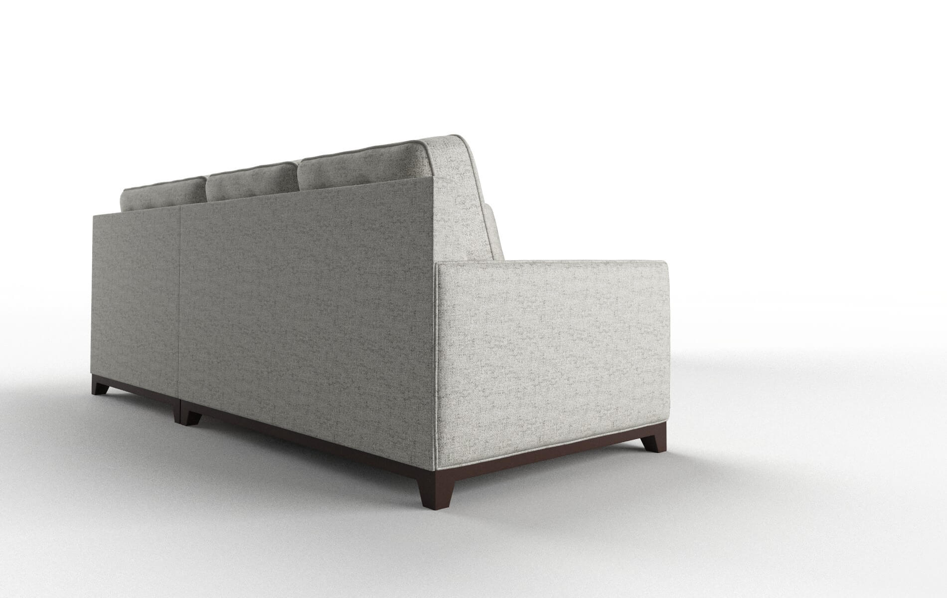 Alexandria Derby Ash Sectional espresso legs 3