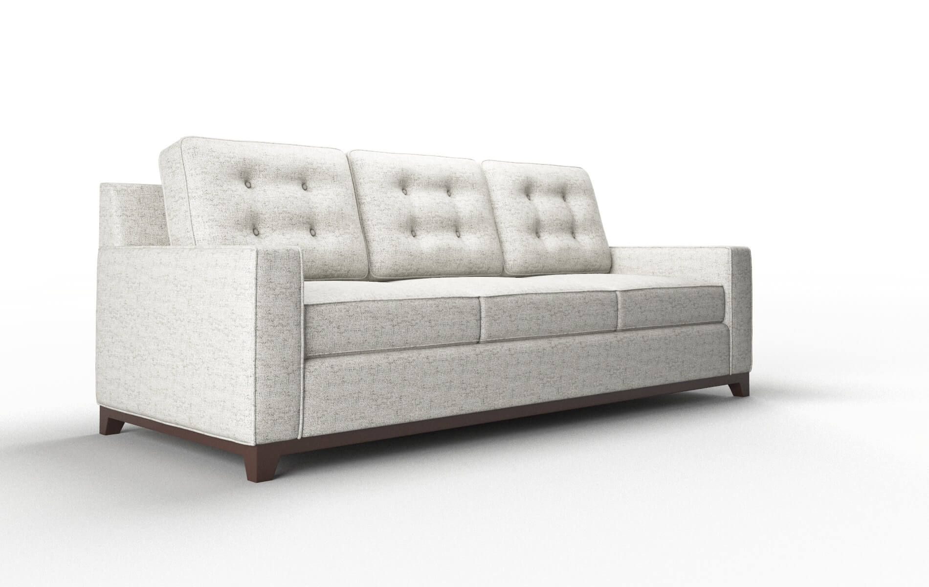 Alexandria Derby Silver Sofa espresso legs 2