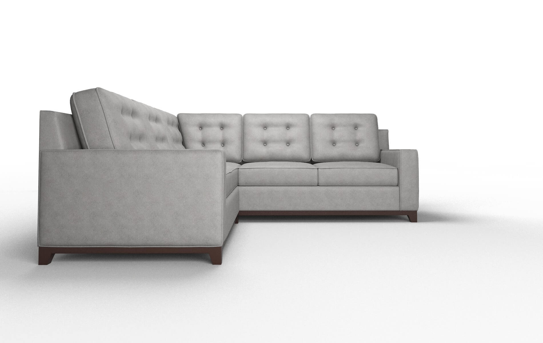 Alexandria Dream_d Charcoal Sectional espresso legs 2