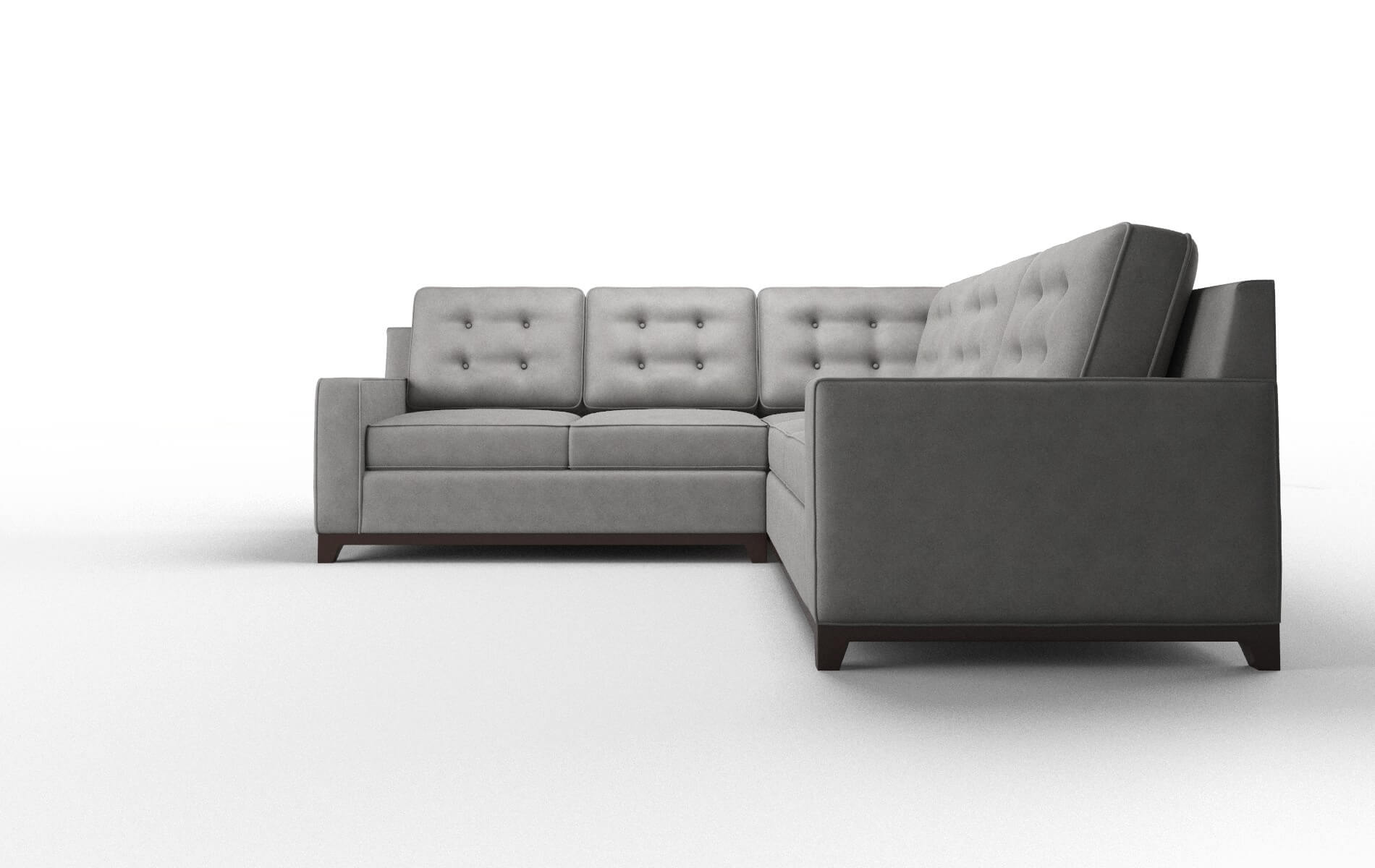 Alexandria Dream_d Charcoal Sectional espresso legs 5