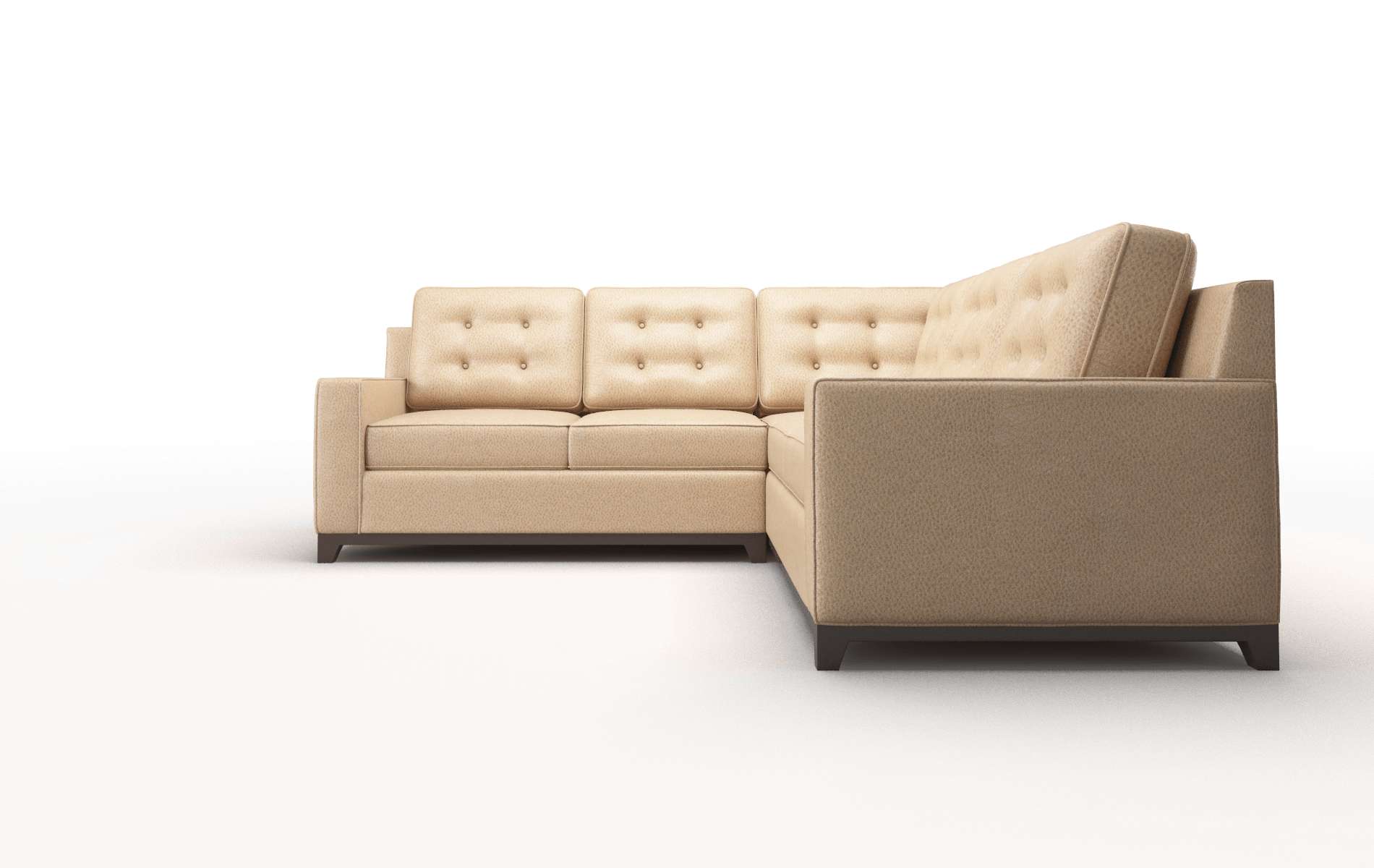 Alexandria Ford Dune Sectional espresso legs 5