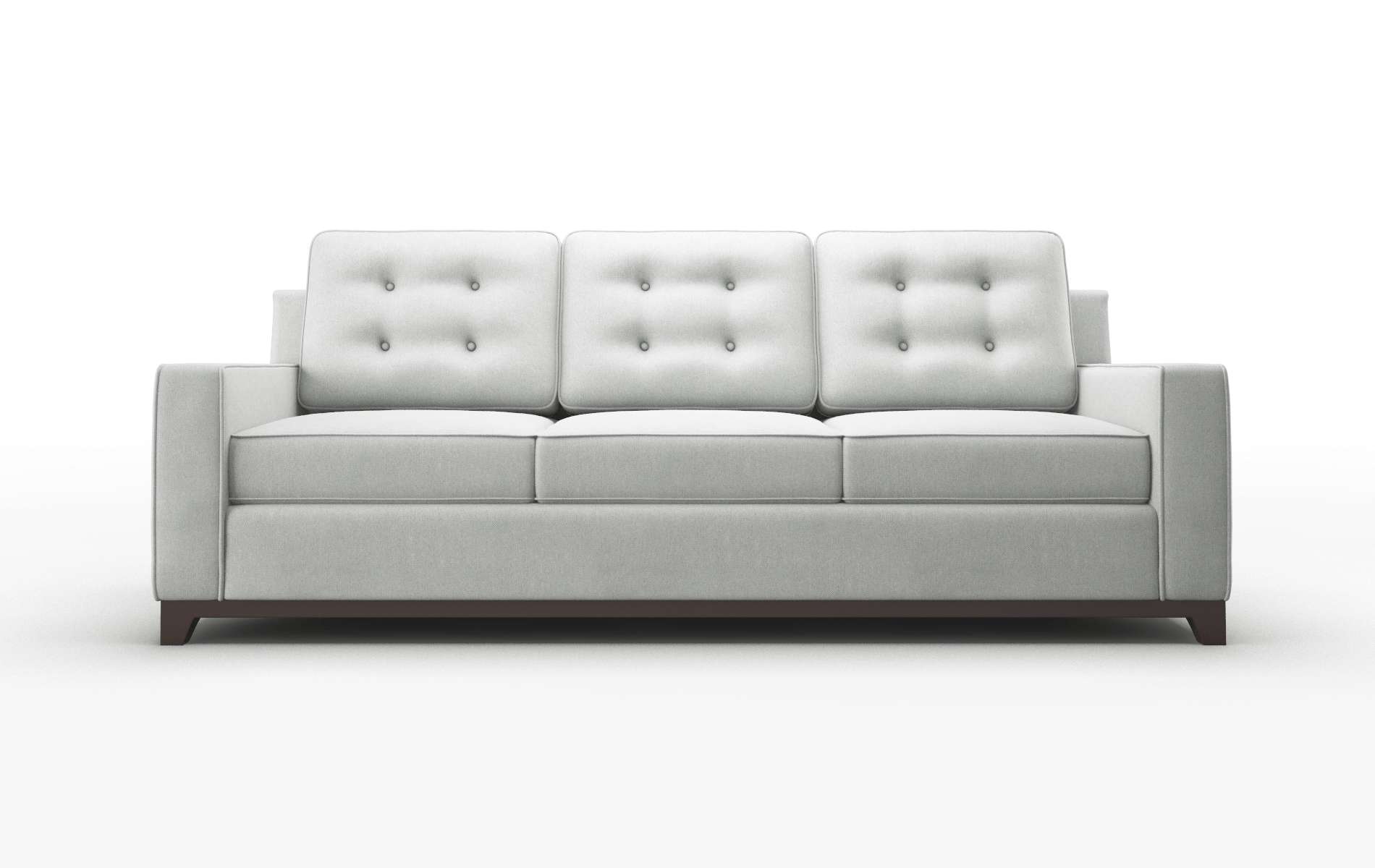 Alexandria Geo Sterling Sofa espresso legs 1