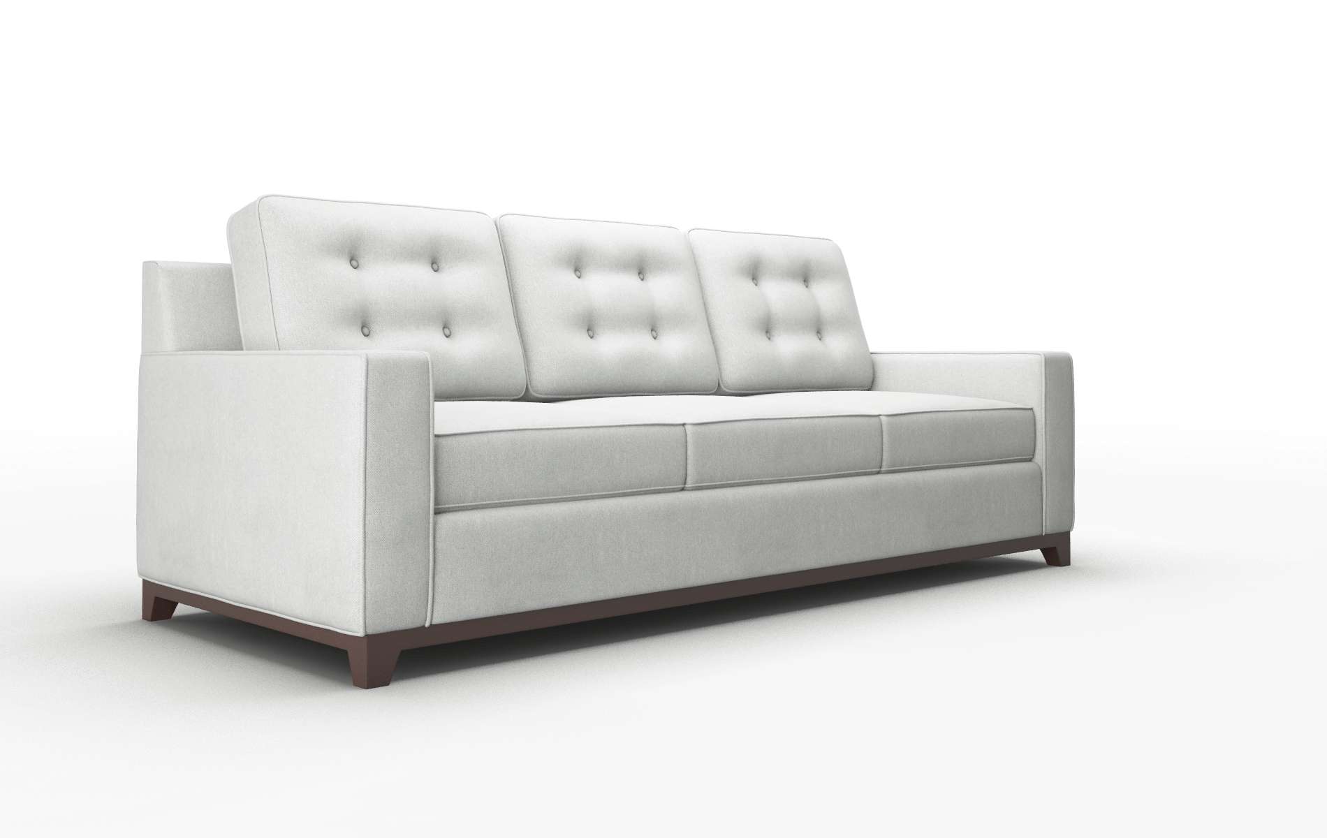 Alexandria Geo Sterling Sofa espresso legs 2