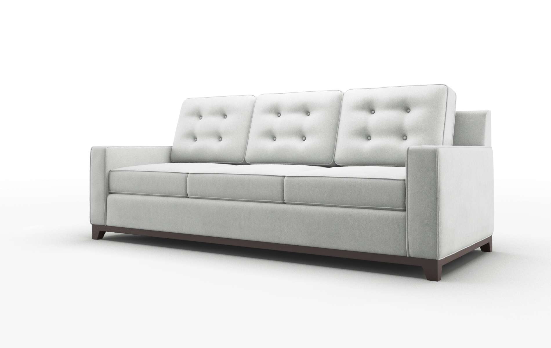 Alexandria Geo Sterling Sofa espresso legs 4