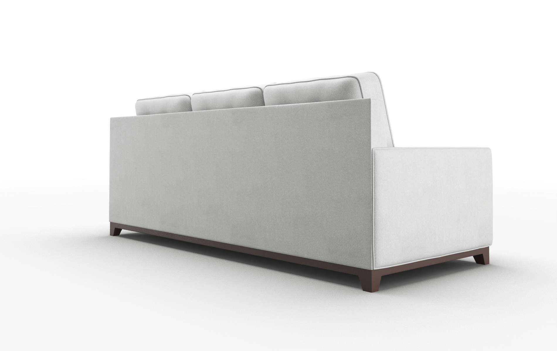 Alexandria Geo Sterling Sofa espresso legs 5