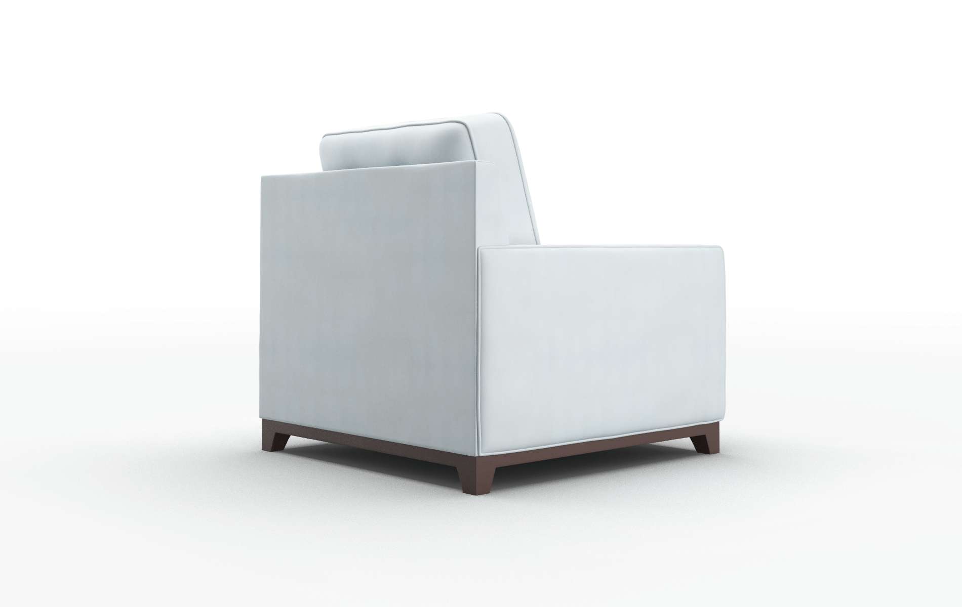 Alexandria Hathaway Aqua Chair espresso legs 5
