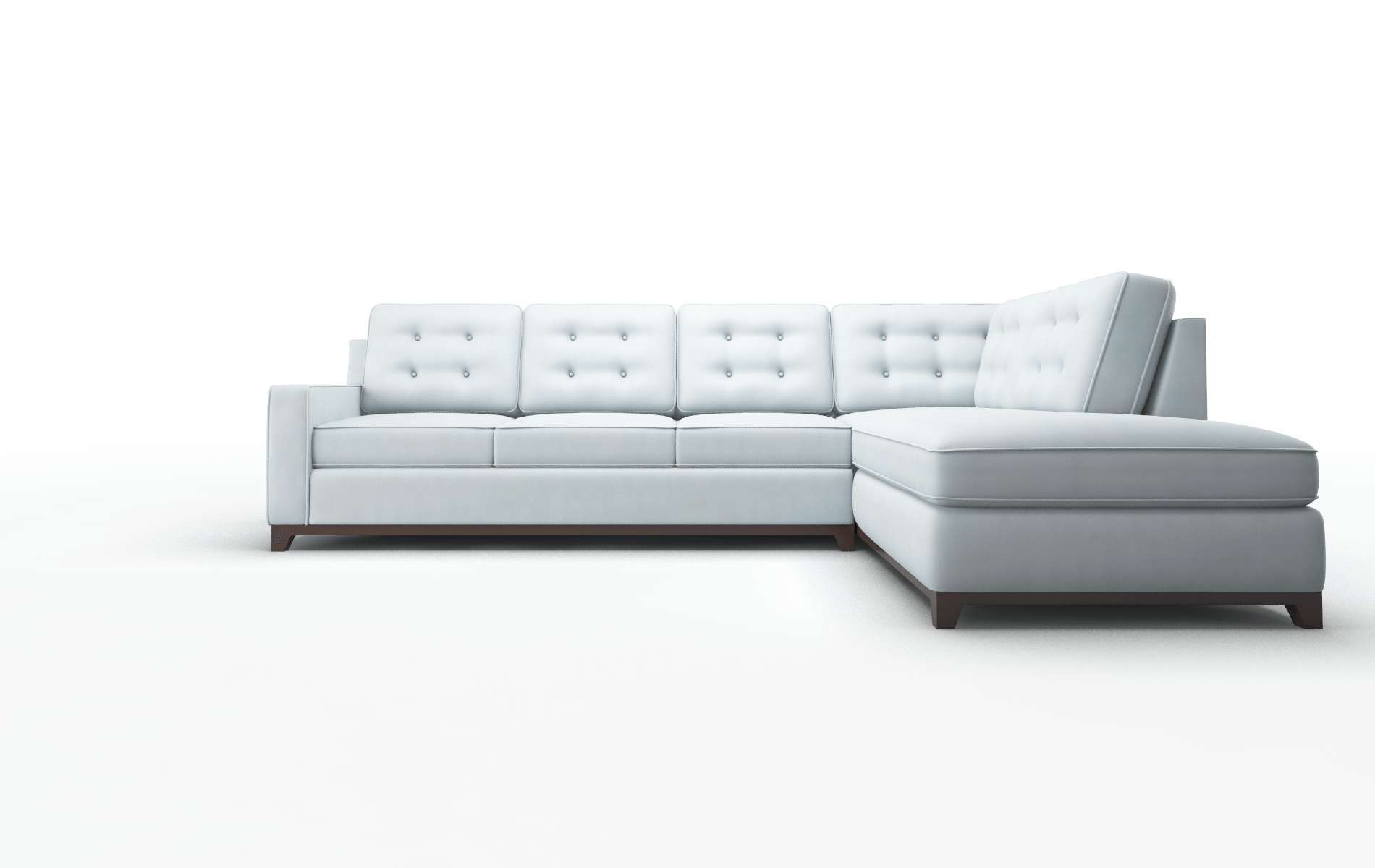 Alexandria Hathaway Aqua Panel espresso legs 1