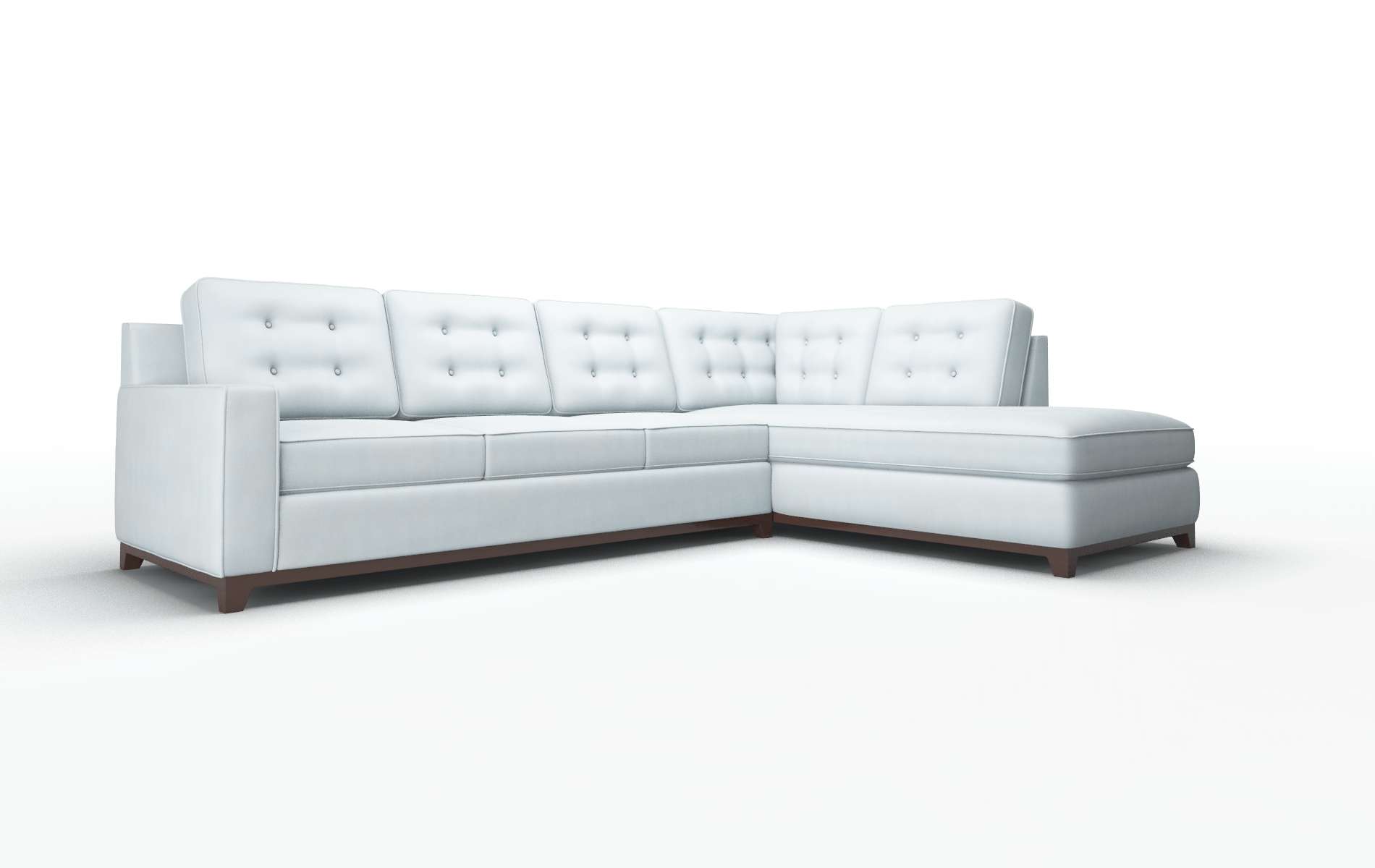 Alexandria Hathaway Aqua Panel espresso legs 2