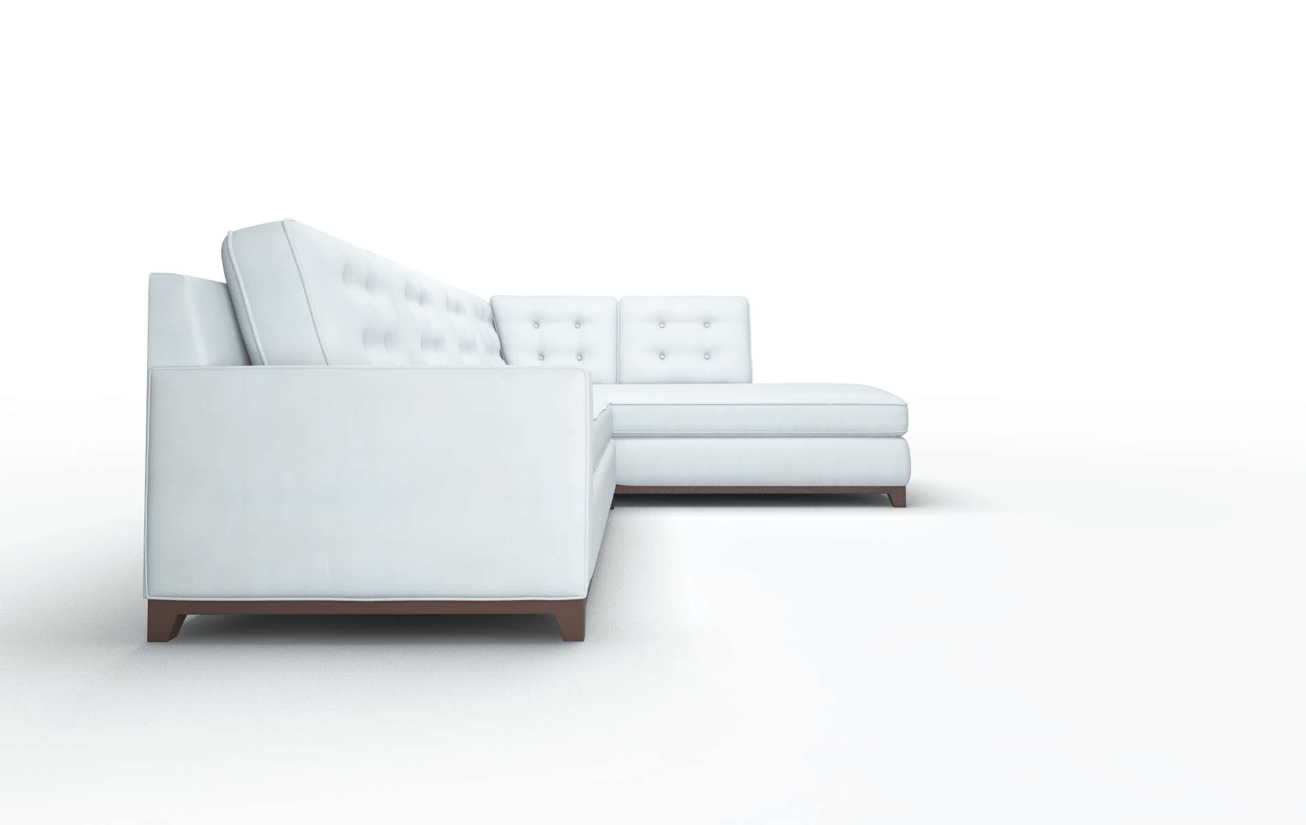 Alexandria Hathaway Aqua Panel espresso legs 3