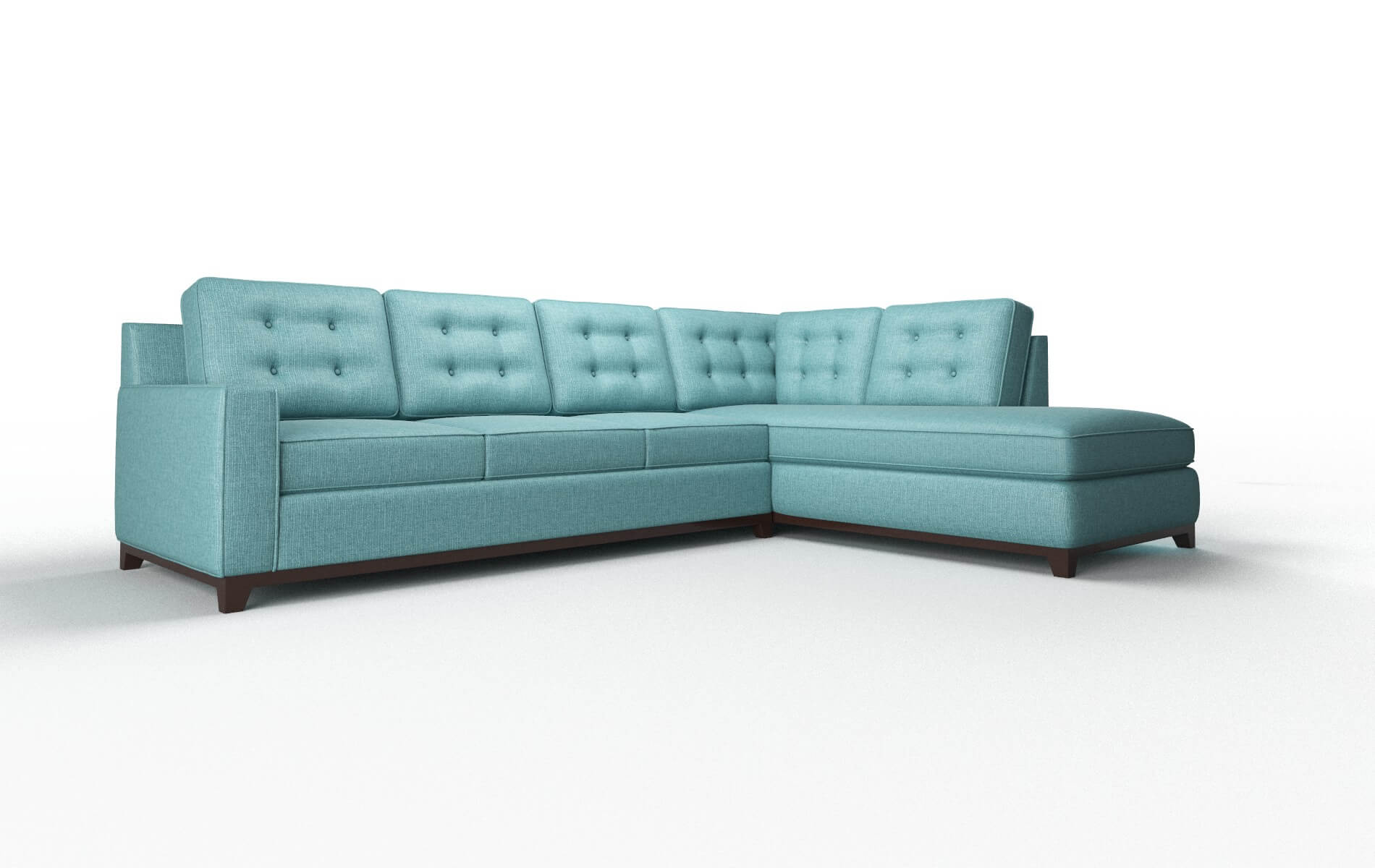 Alexandria Hepburn_hrp Emerald Panel espresso legs 2