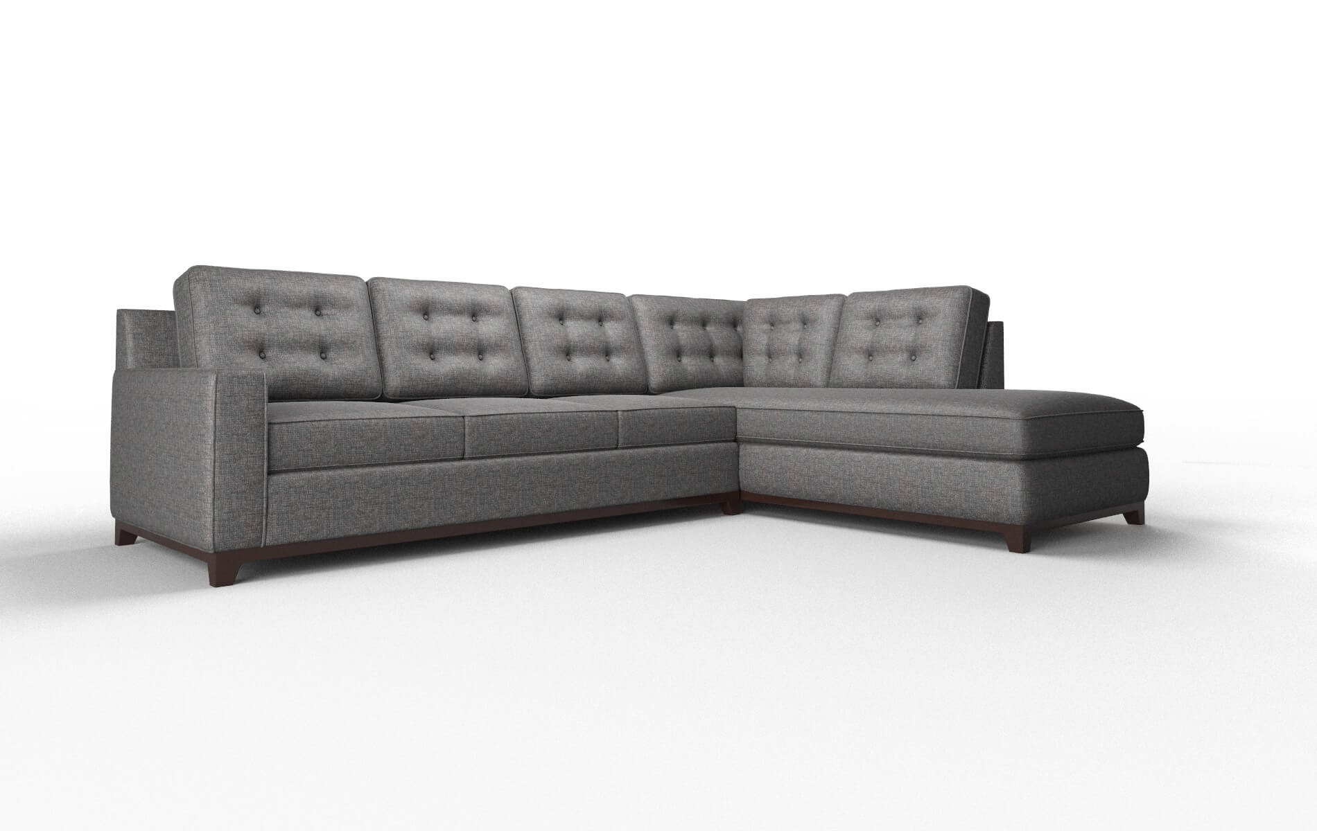 Alexandria Insight Charcoal Panel espresso legs 2