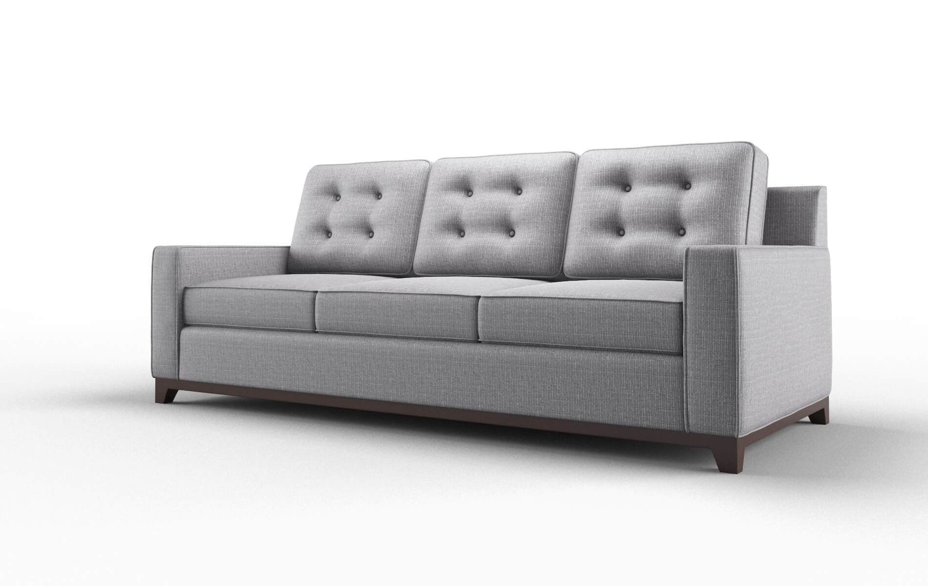 Alexandria Insight Denim Sofa espresso legs 4