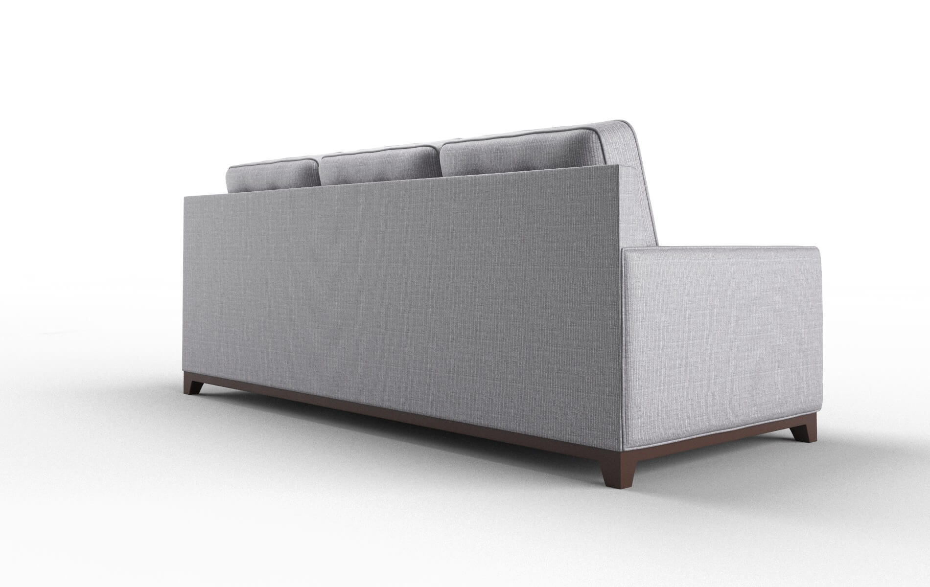 Alexandria Insight Denim Sofa espresso legs 5