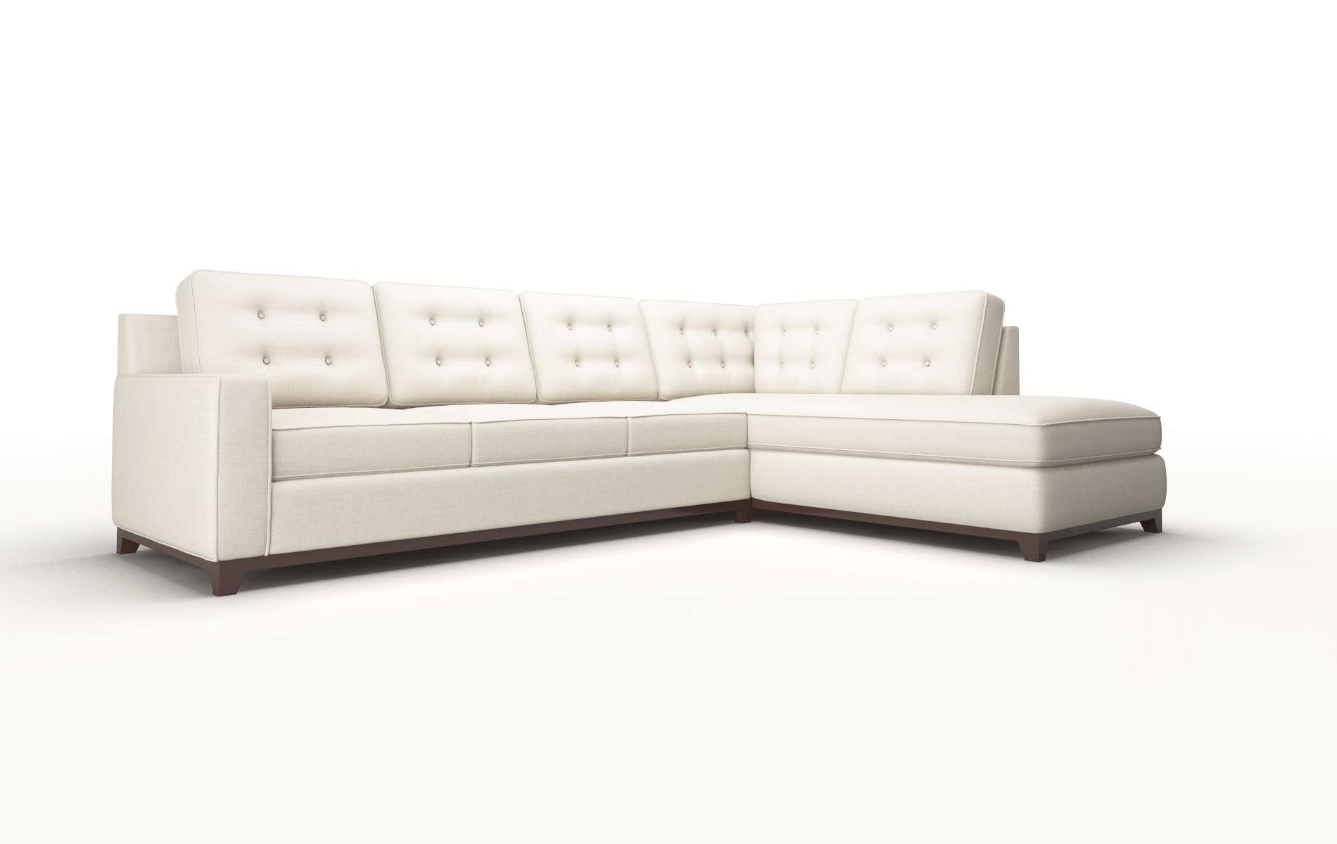 Alexandria Keylargo Almond Panel espresso legs 2