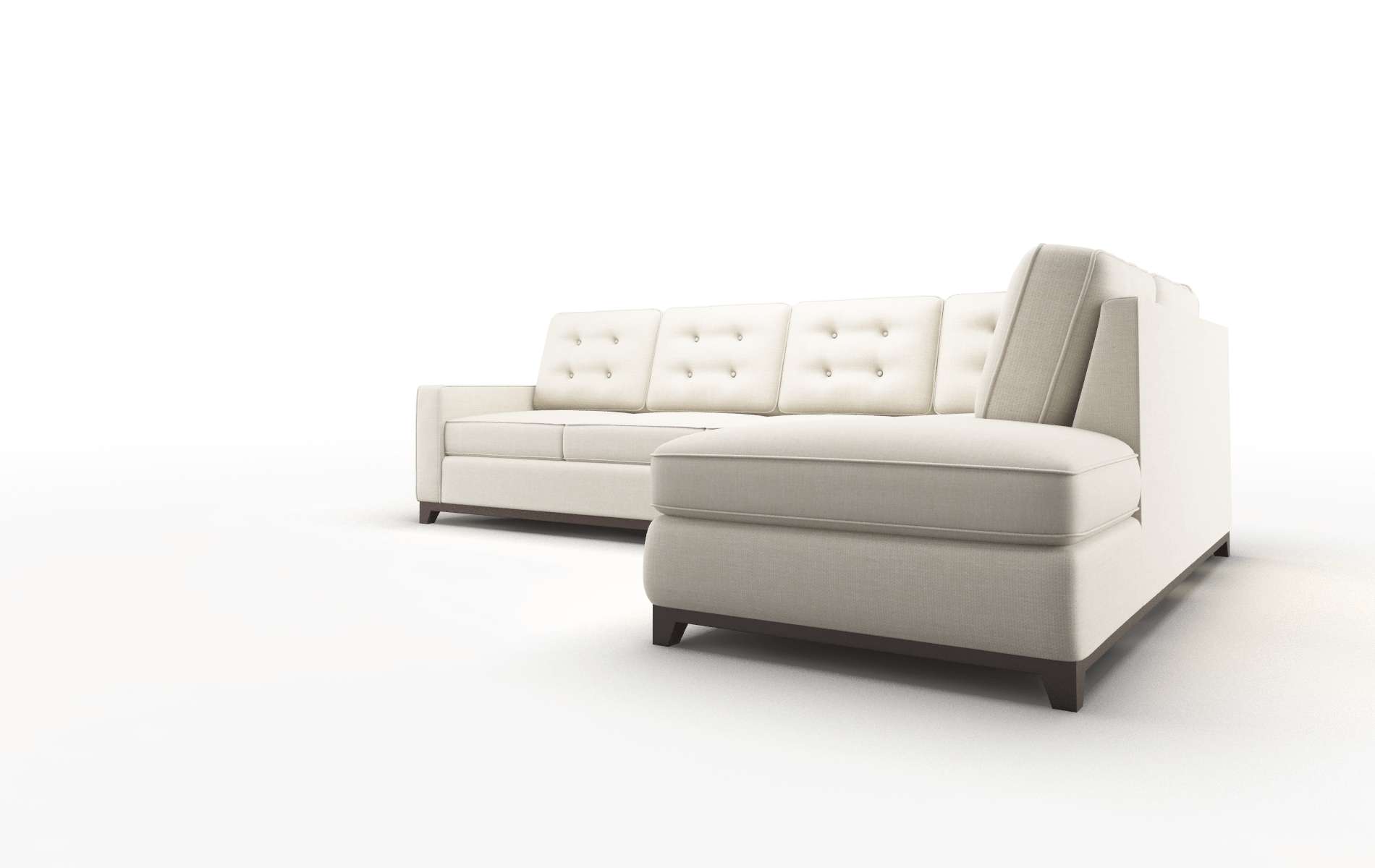 Alexandria Keylargo Almond Panel espresso legs 4