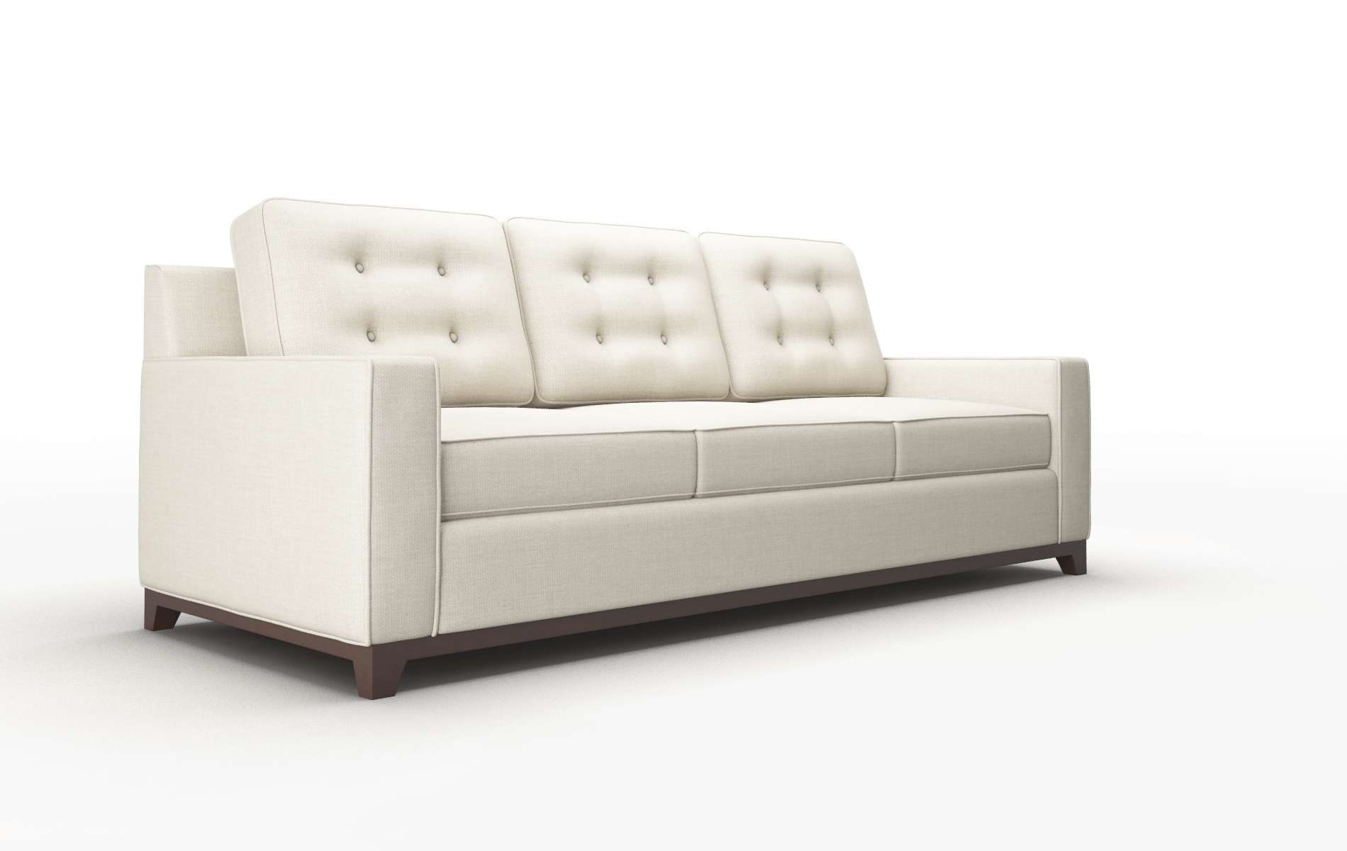 Alexandria Keylargo Almond Sofa espresso legs 2