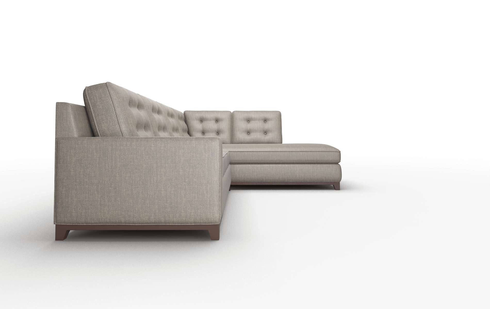 Alexandria Keylargo Bark Panel espresso legs 3