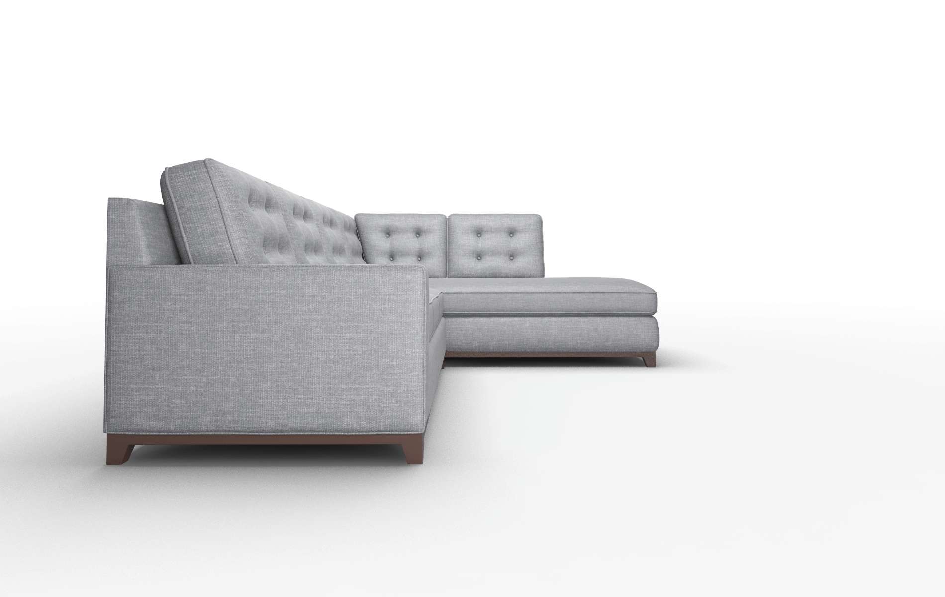 Alexandria Keylargo Graphite Panel espresso legs 3