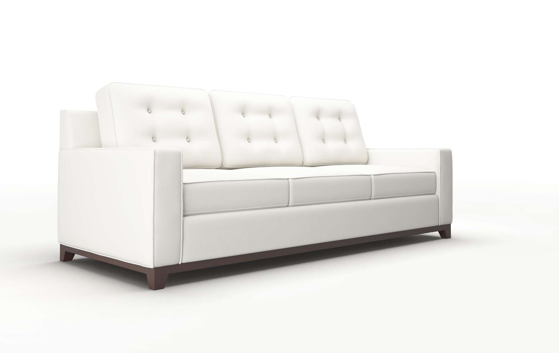 Alexandria Keylargo Oatmeal Sofa espresso legs 2
