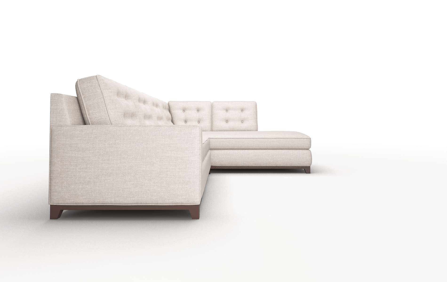 Alexandria Keylargo Pumice Panel espresso legs 3