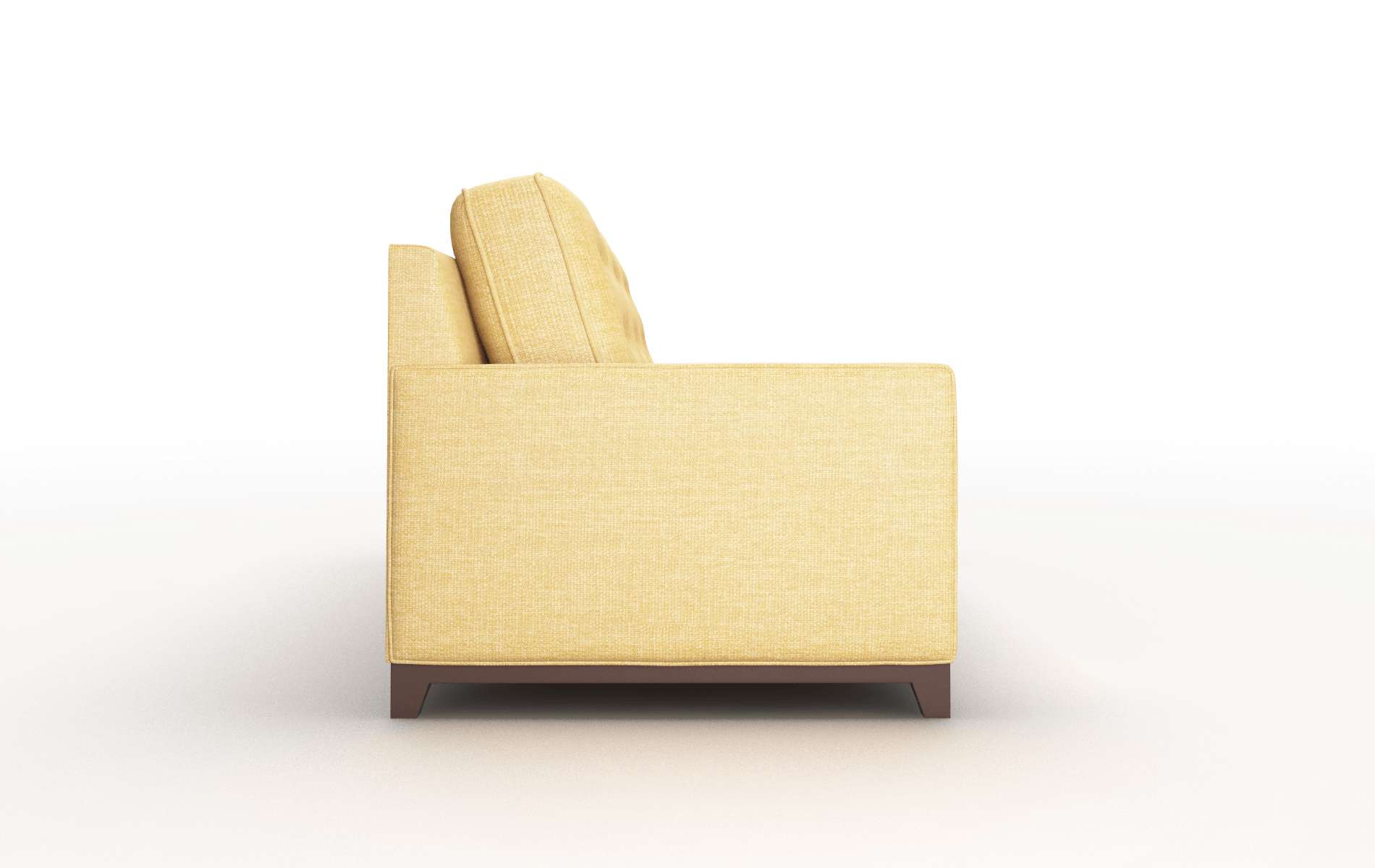 Alexandria Leslie Saffron Sofa espresso legs 3