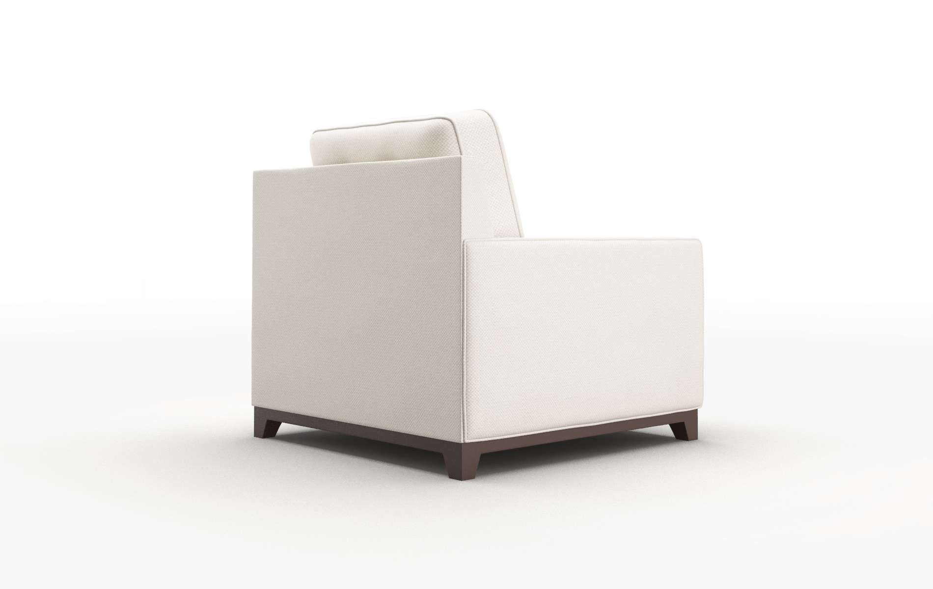 Alexandria Malibu Linen Chair espresso legs 5