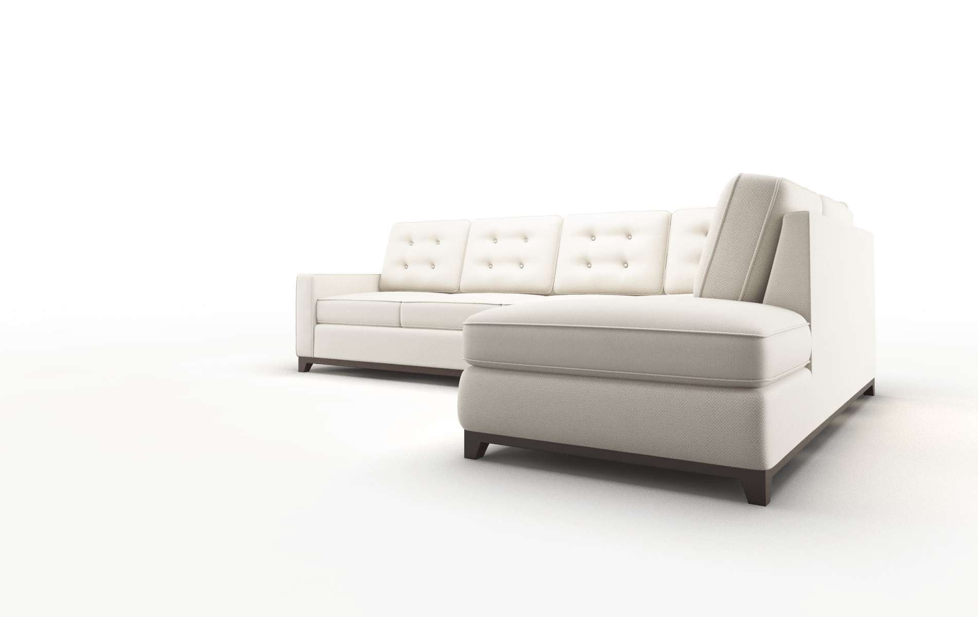 Alexandria Malibu Linen Panel espresso legs 4